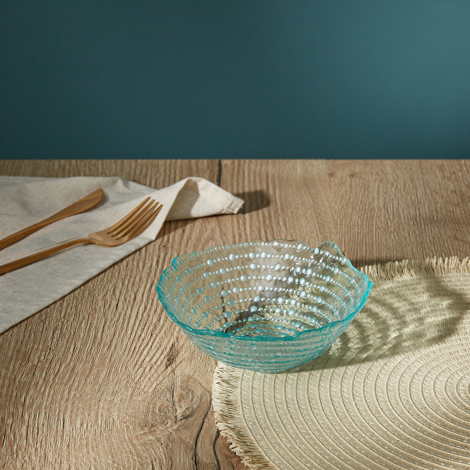 Салатник Alta marea, бирюза