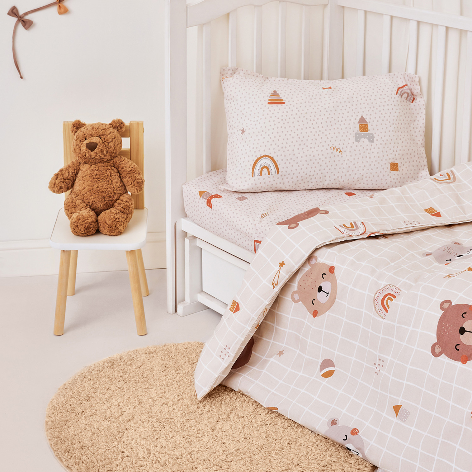 Постельное белье детское Little bears - фото № 7