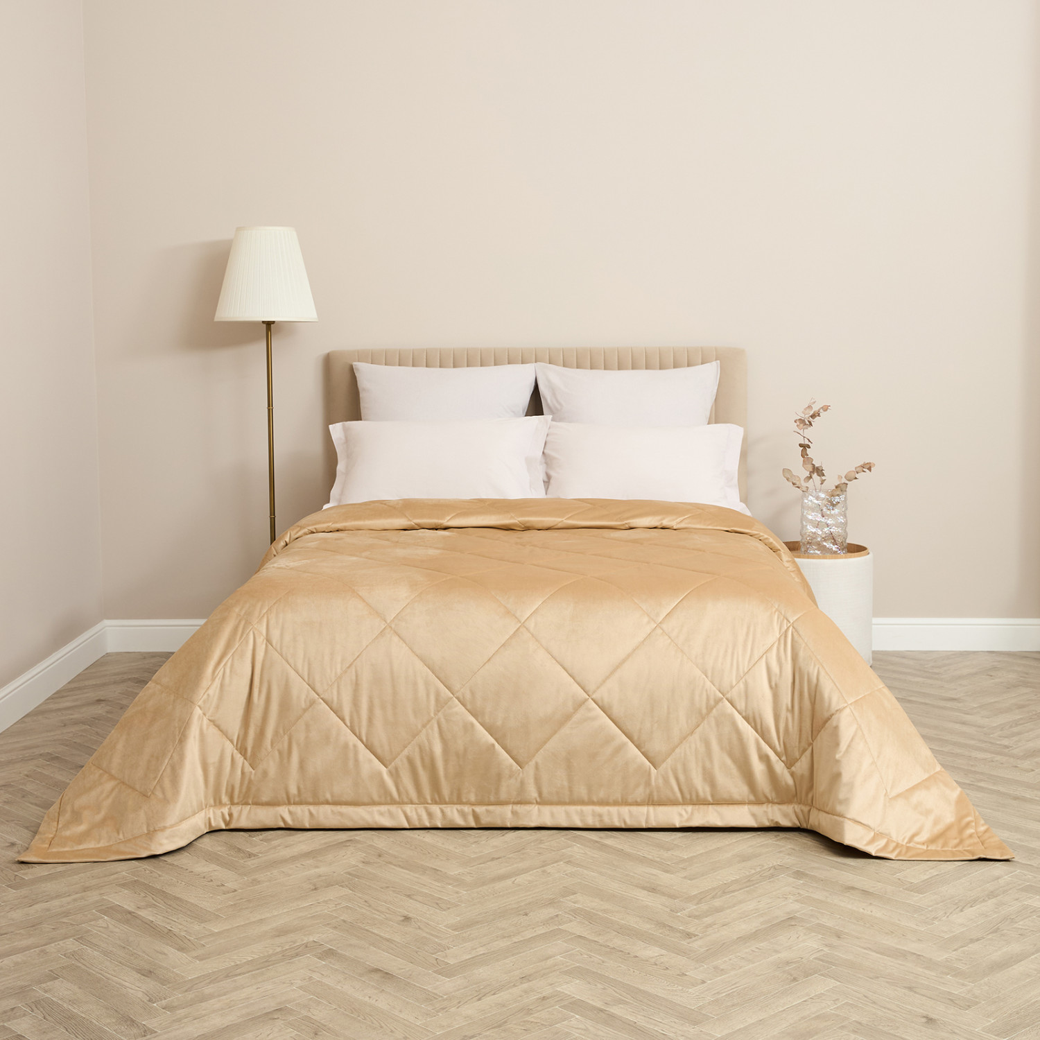 Покрывало Доната/Donata, песок - фото № 2