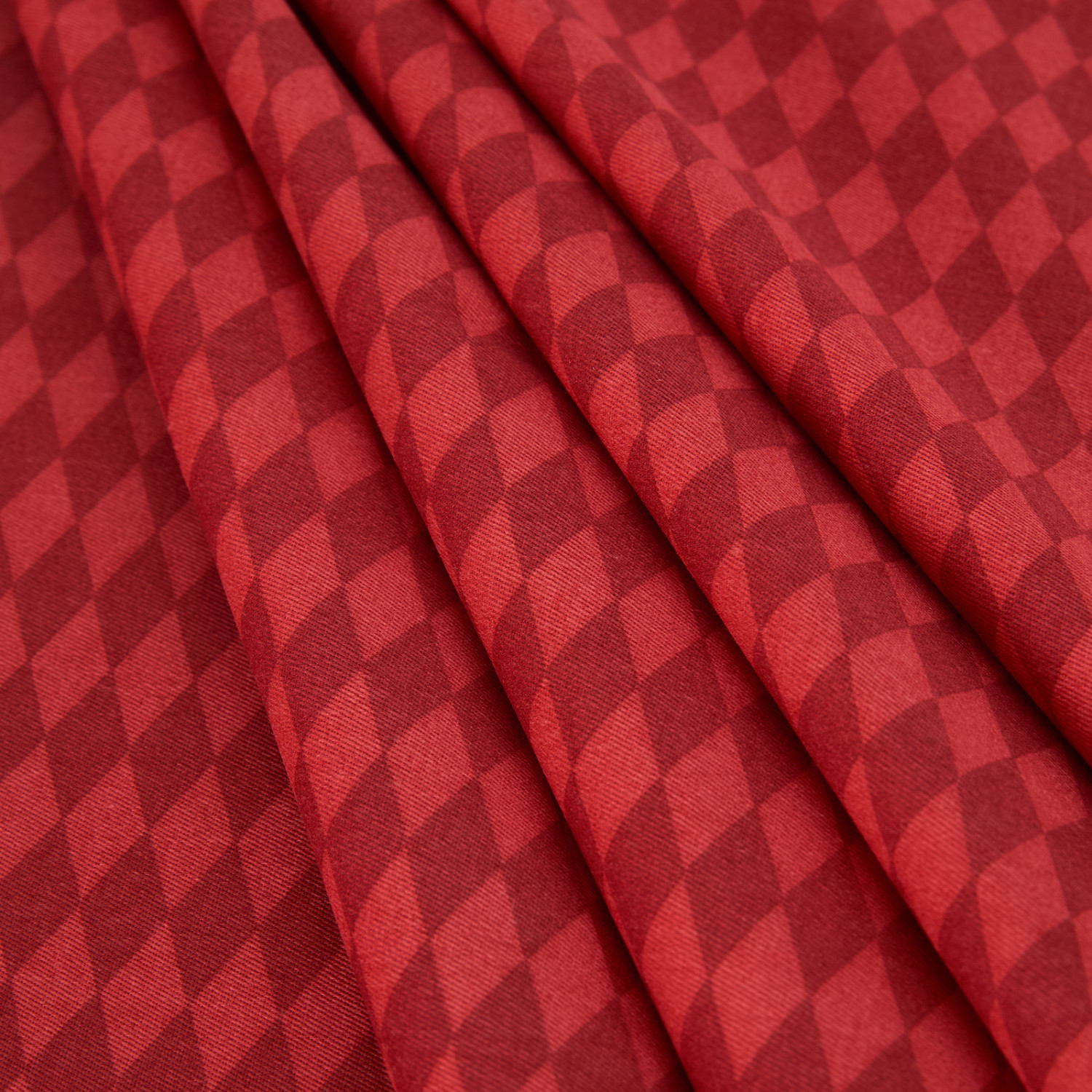 Скатерть Ромб/Rhombus, красная - фото № 7