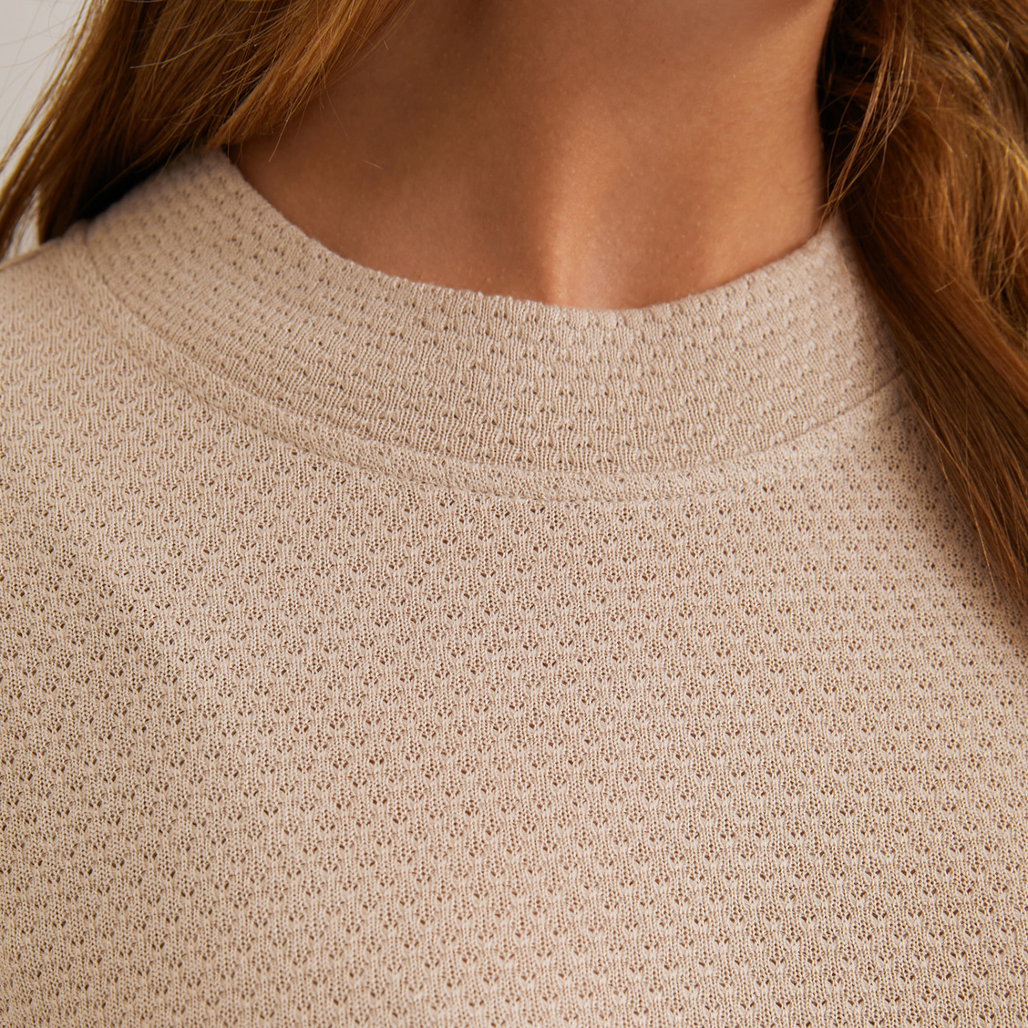 Джемпер Charme, бежевый - фото № 8