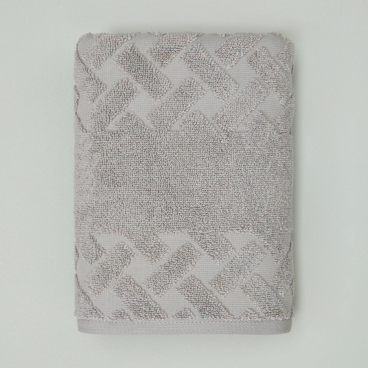 Полотенце махровое Адрио/Adrio, серое