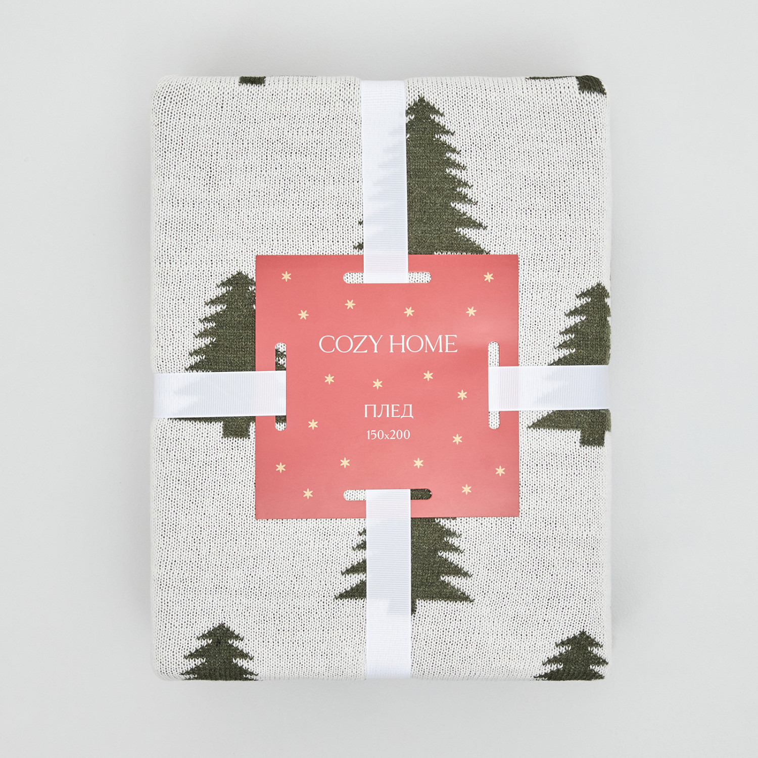 Плед Abete rosso, зеленый - фото № 14