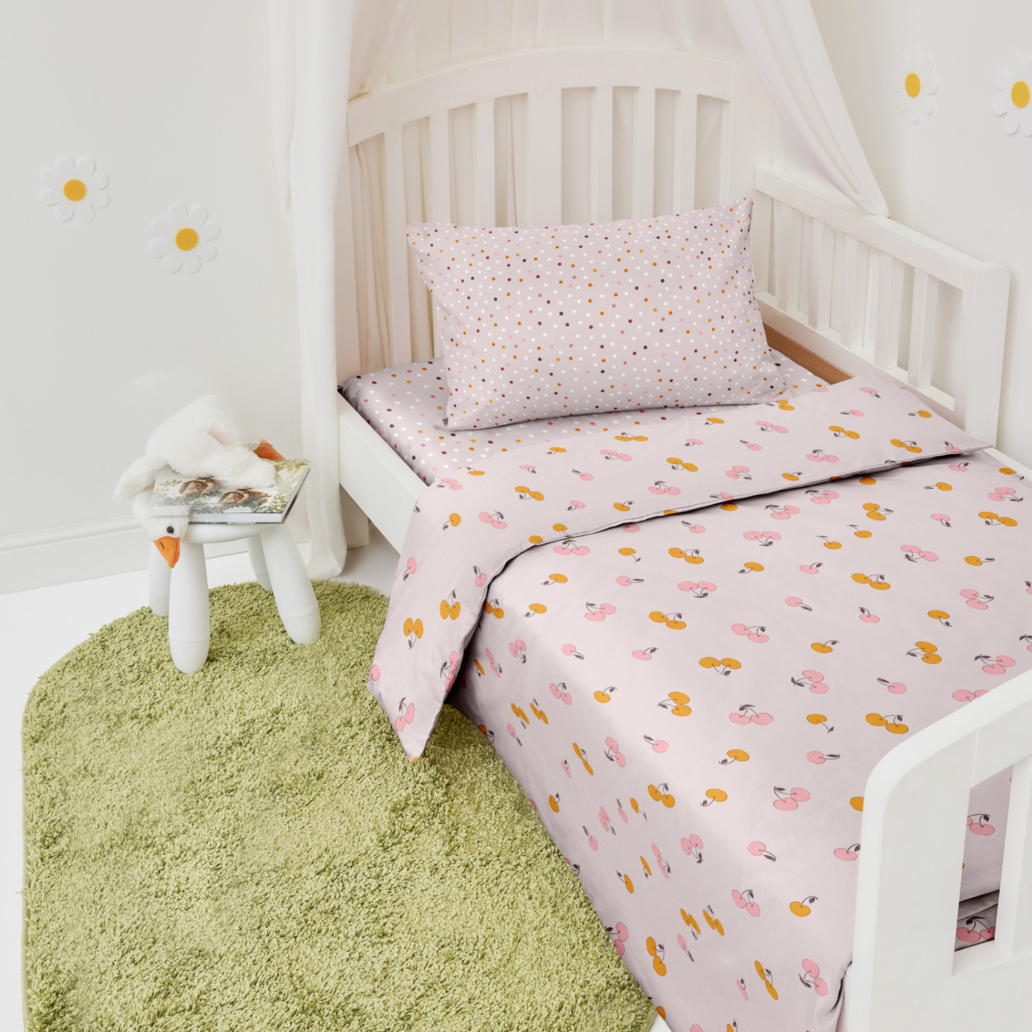 Постельное белье детское Нежная вишня - фото № 3