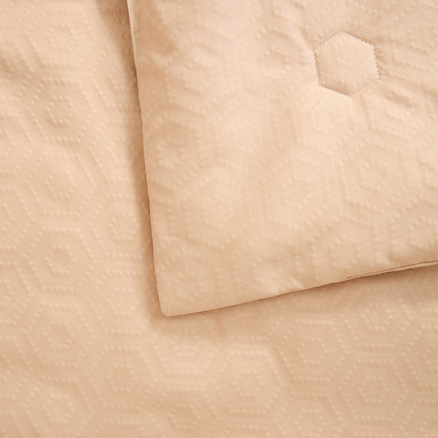 Покрывало-комфортер Gemma, бежевое - фото № 8