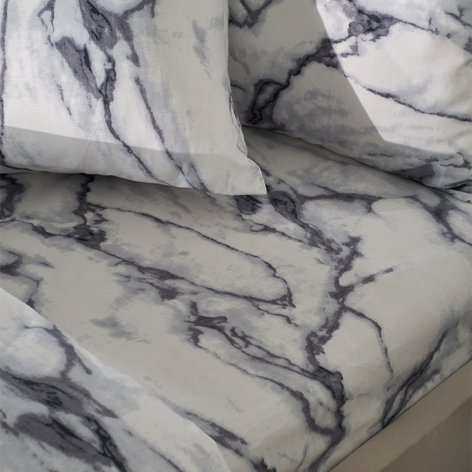 Постельное белье Floox Белый мрамор - фото № 5