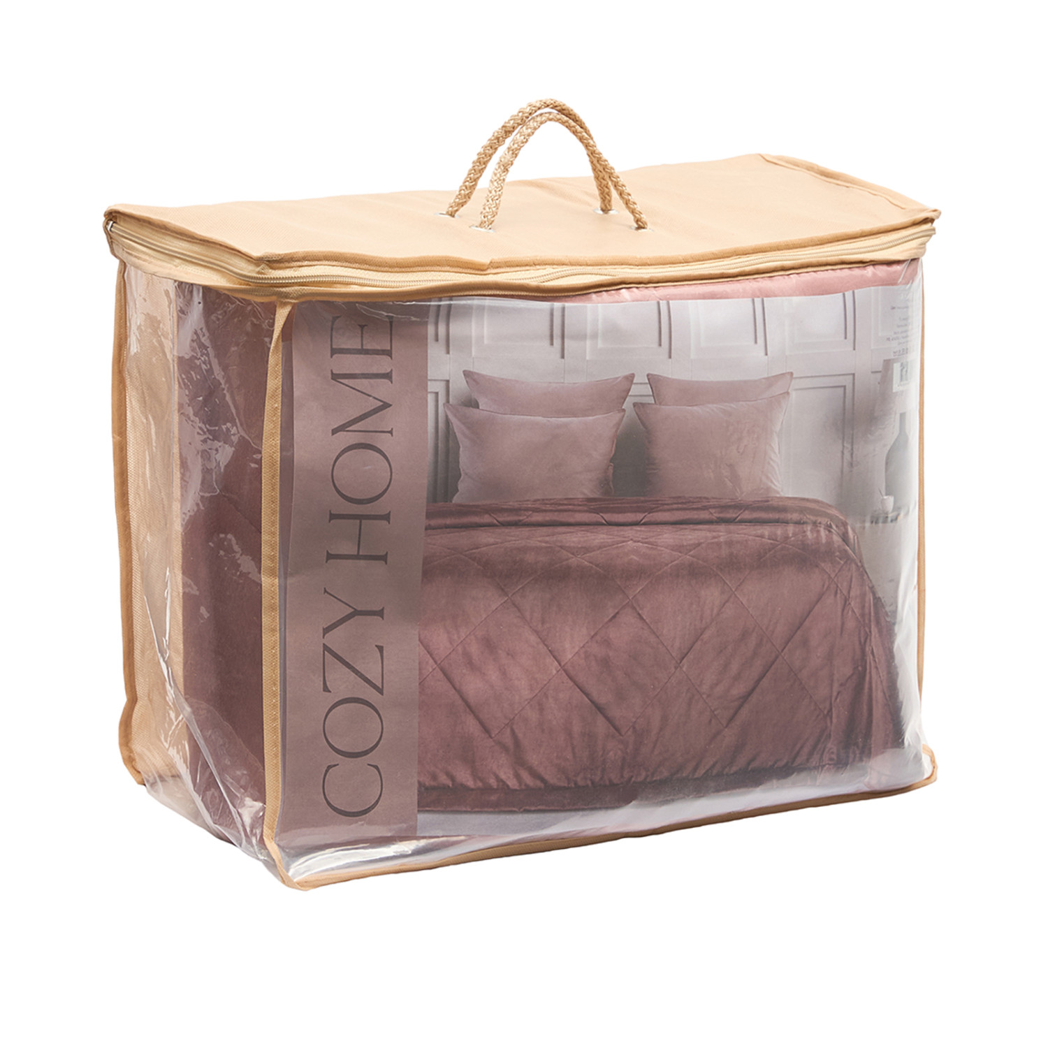 Покрывало Donata, розовое - фото № 9