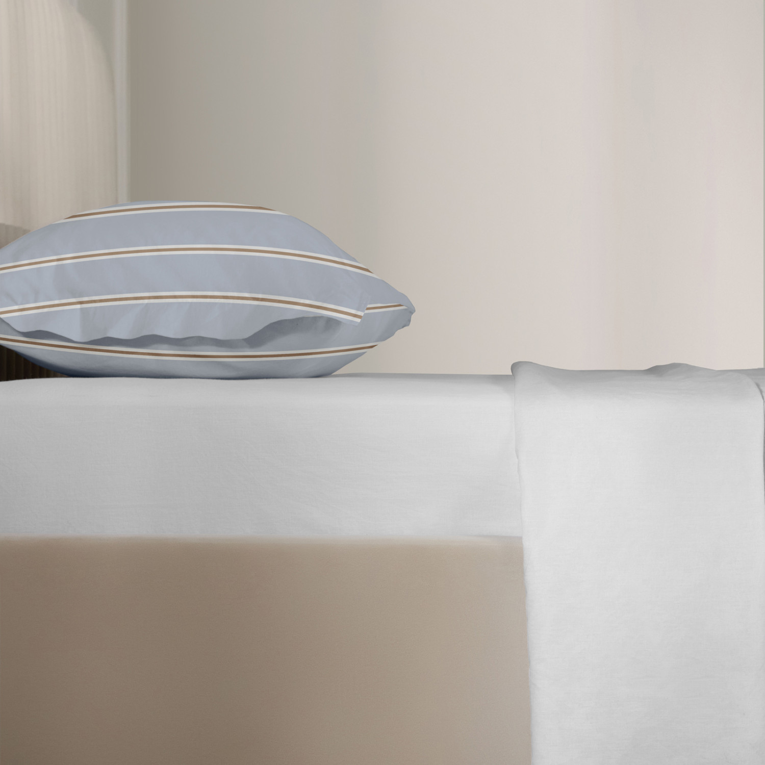 Комплект наволочек Ангел (полоска) с ушками - фото № 2