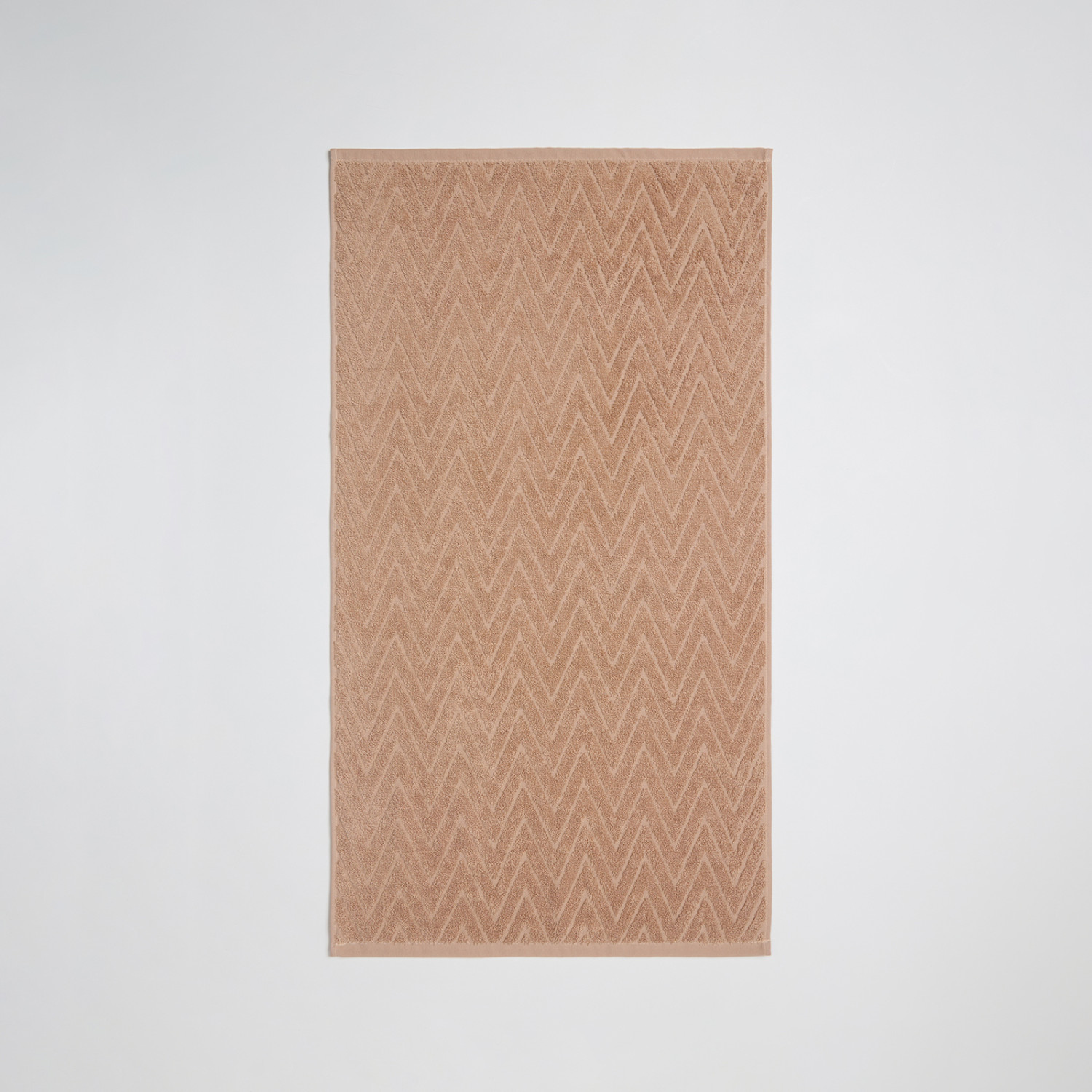 Полотенце махровое Зигзаг/Zigzag, кофе - фото № 5