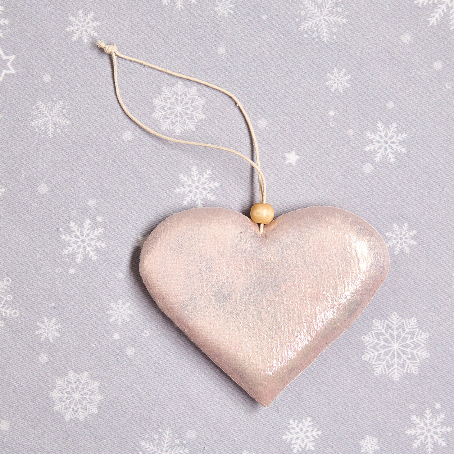 Подвесная декорация Gloss, розовая - фото № 2