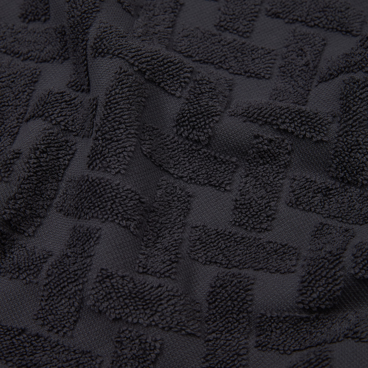 Полотенце махровое Адрио/Adrio, графит - фото № 5