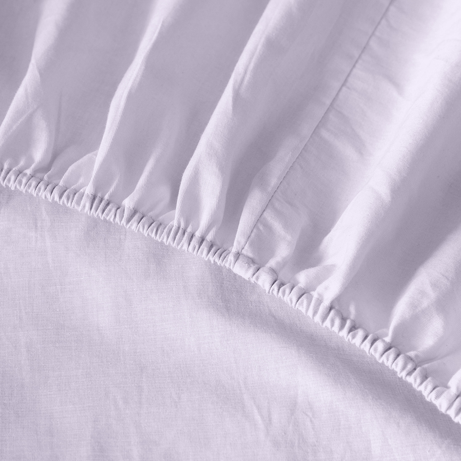 Простыня на резинке Холодный серый/Cool Gray - фото № 3