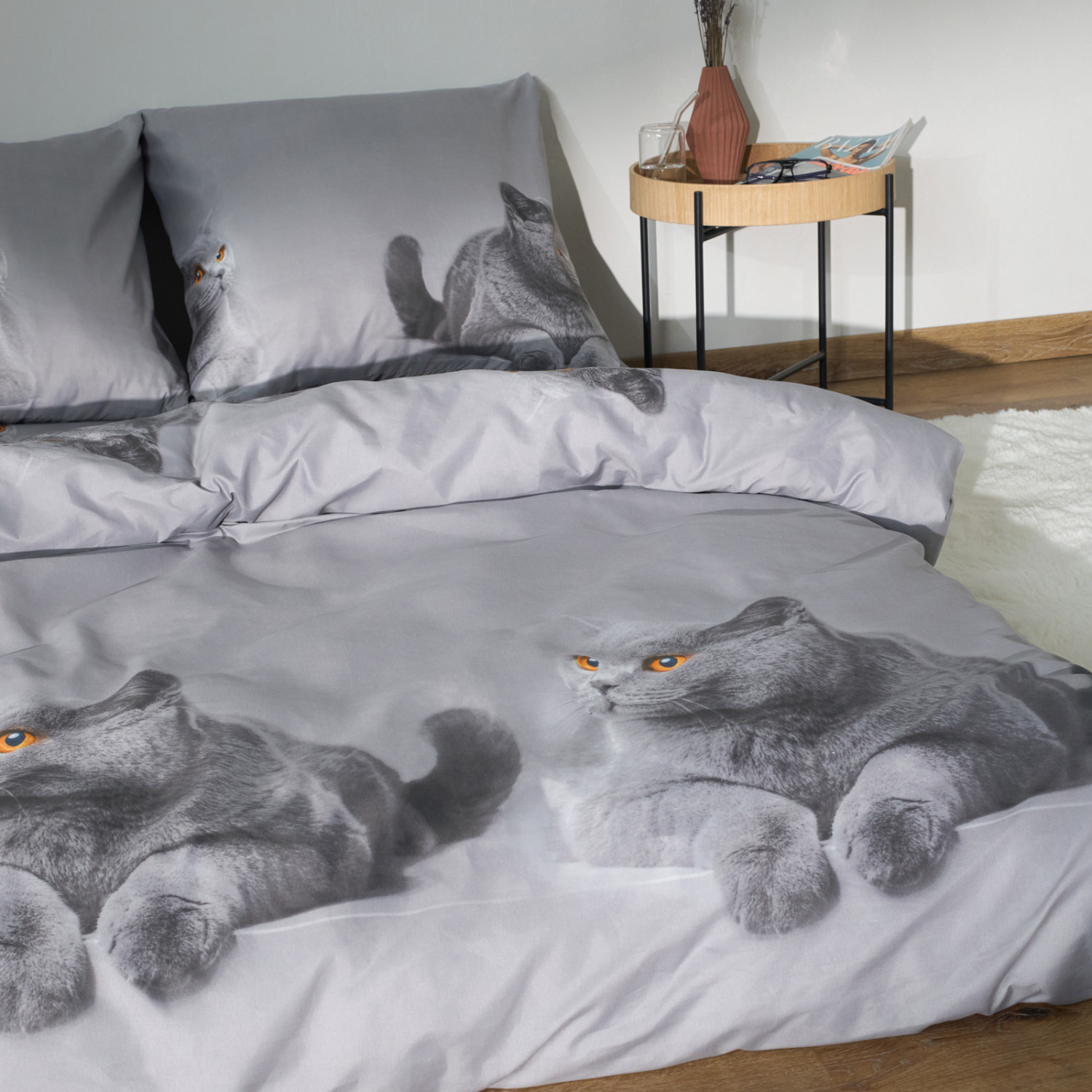 Постельное белье Британский кот - фото № 3