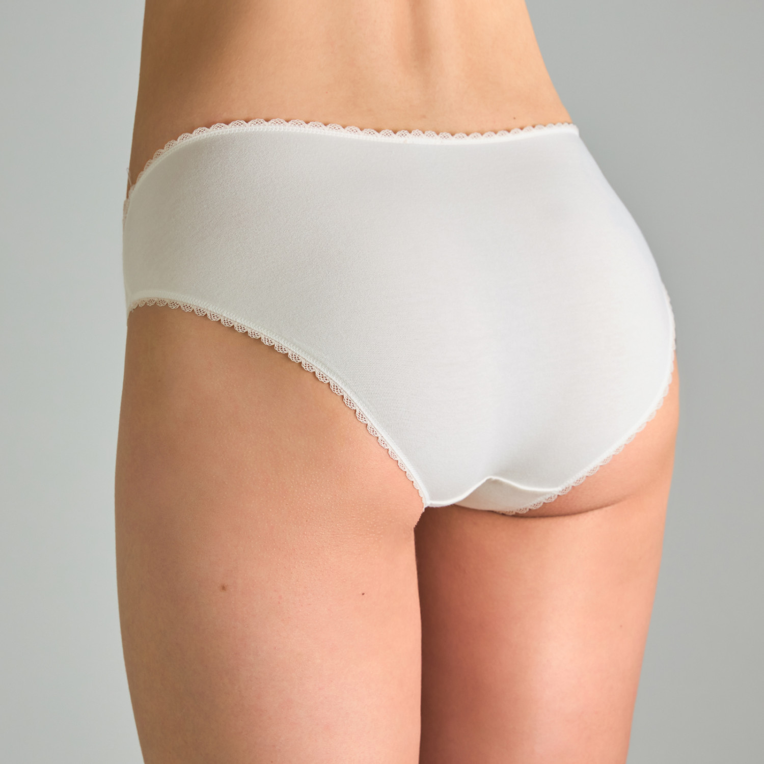 Набор трусов Slip, бежевый/белый - фото № 6