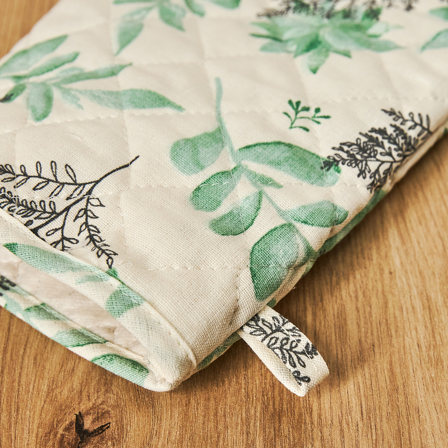 Прихватка-рукавица Эвкалипт - фото № 3