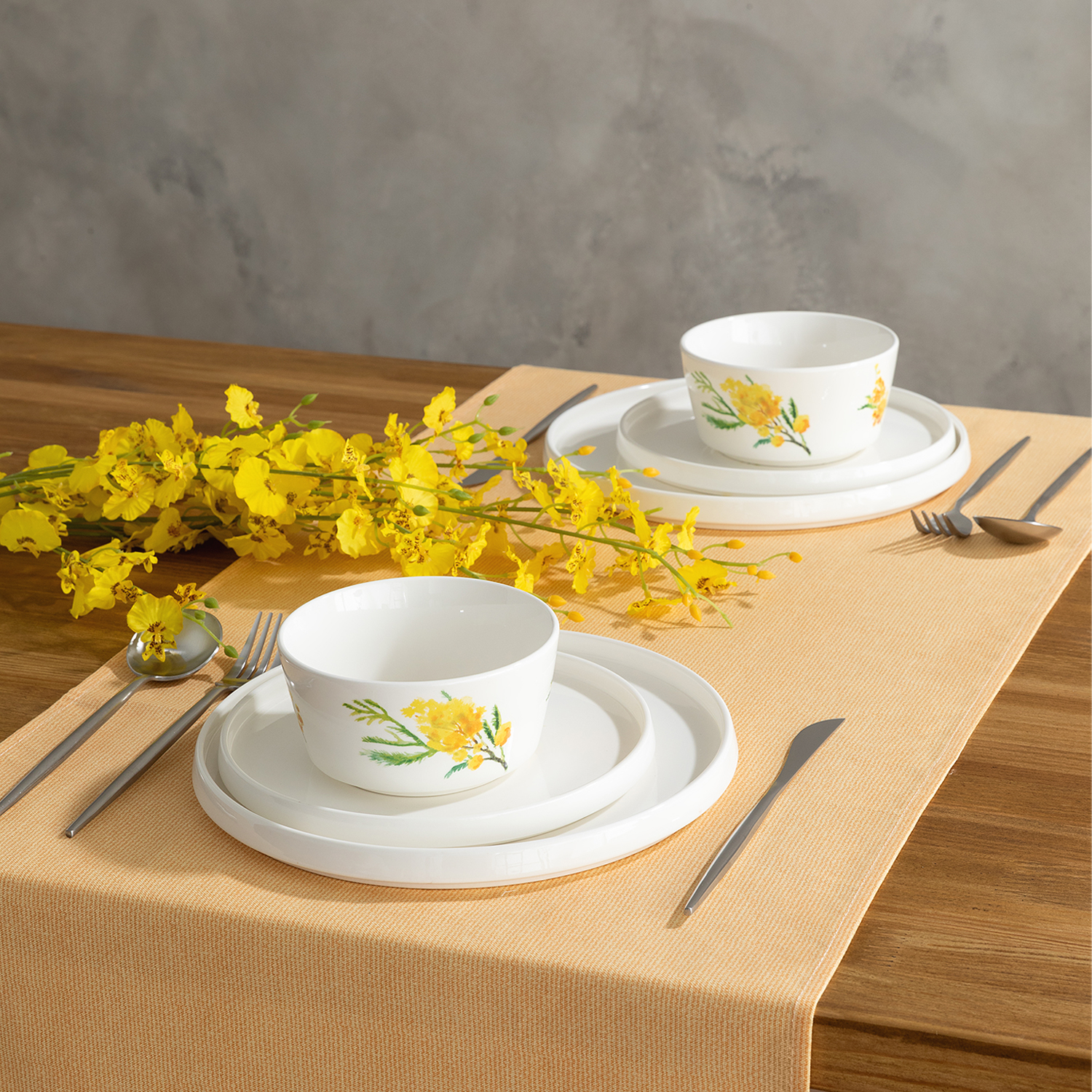 Скатерть-дорожка Mimosa - фото № 10