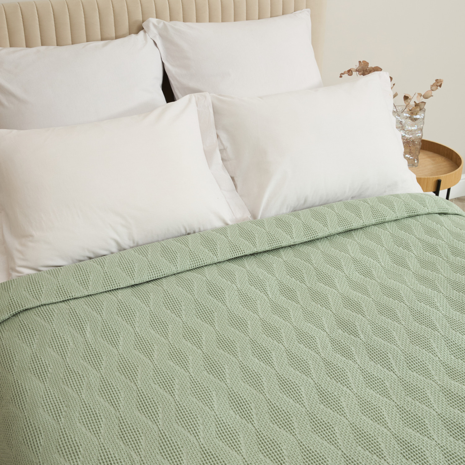 Покрывало Cialda, зеленое - фото № 2