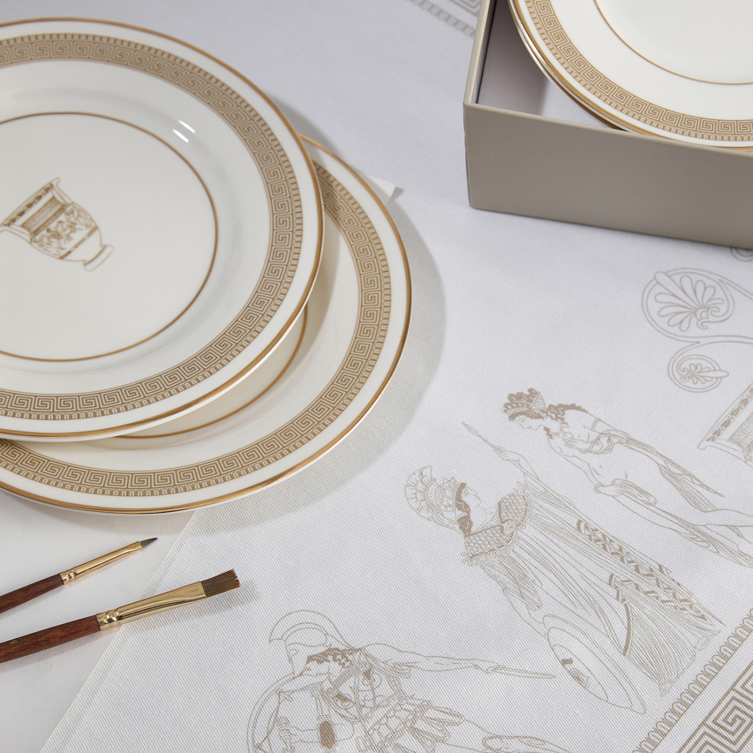 Набор тарелок Античность/Antique - фото № 10