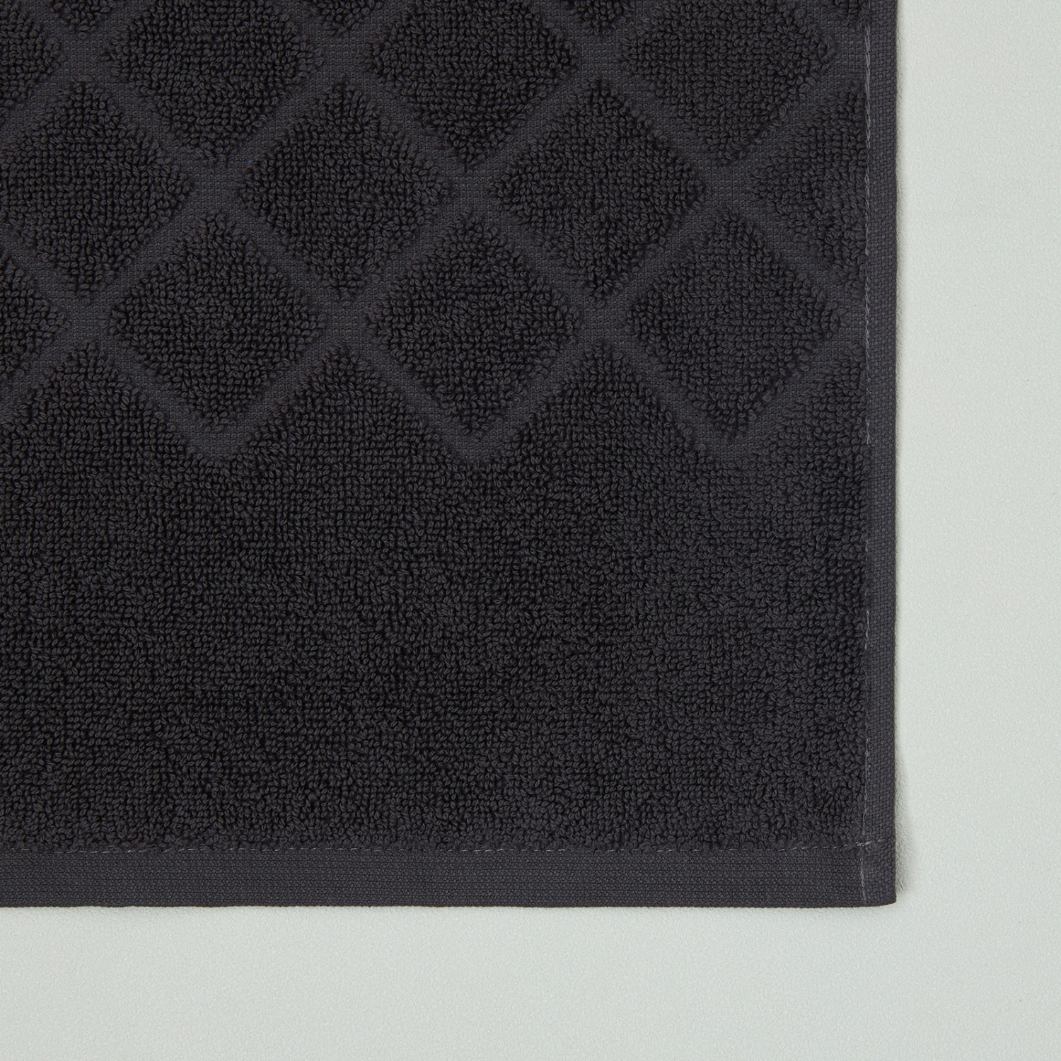 Полотенце махровое Altero, графит - фото № 3