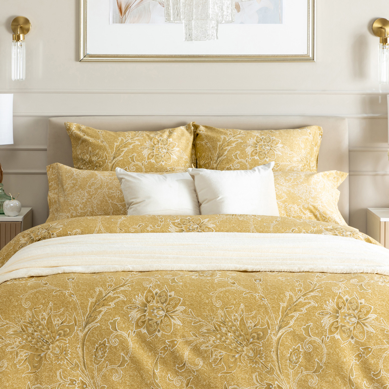 Постельное белье Ricamo dorato - фото № 8