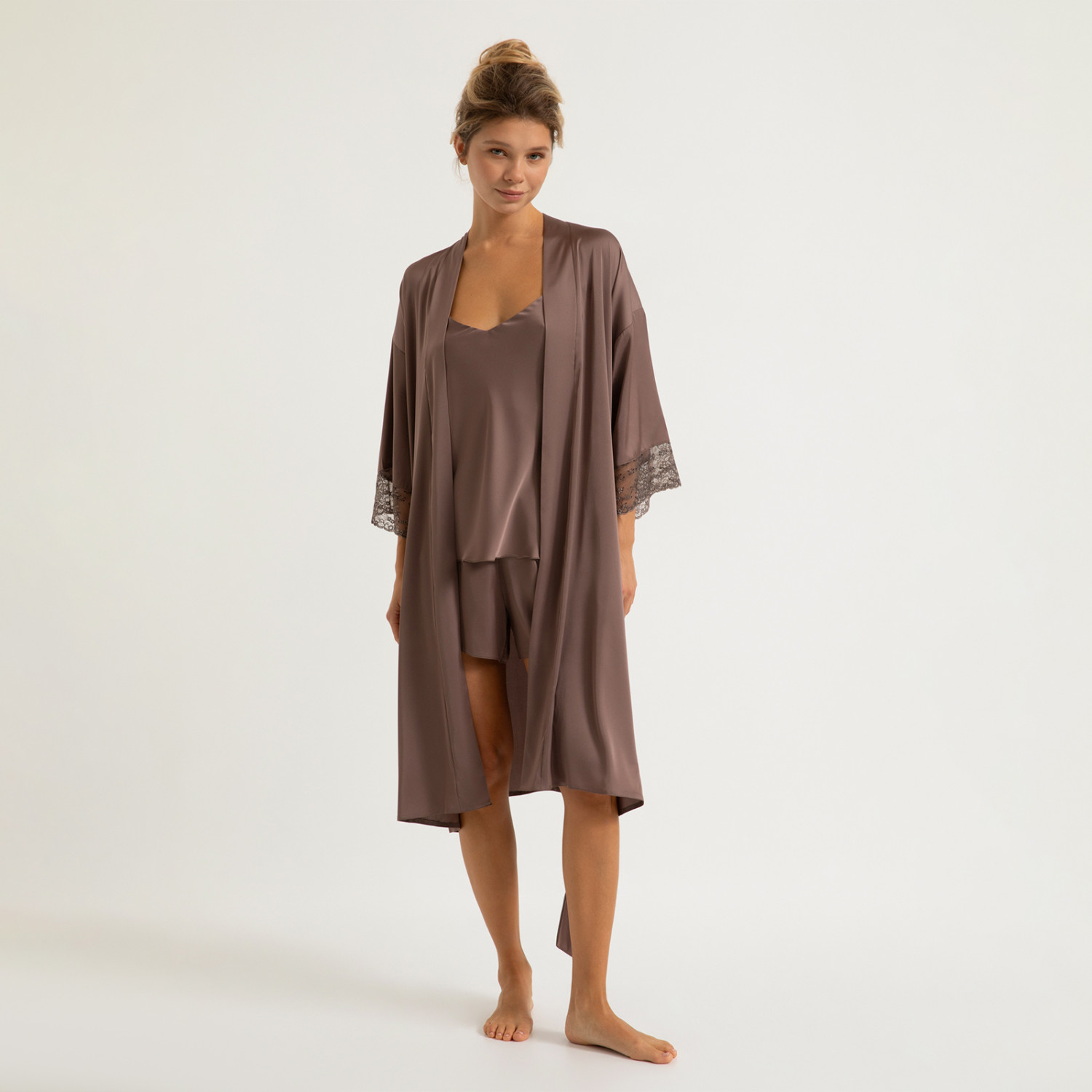 Халат Alisma, шоколад - фото № 5