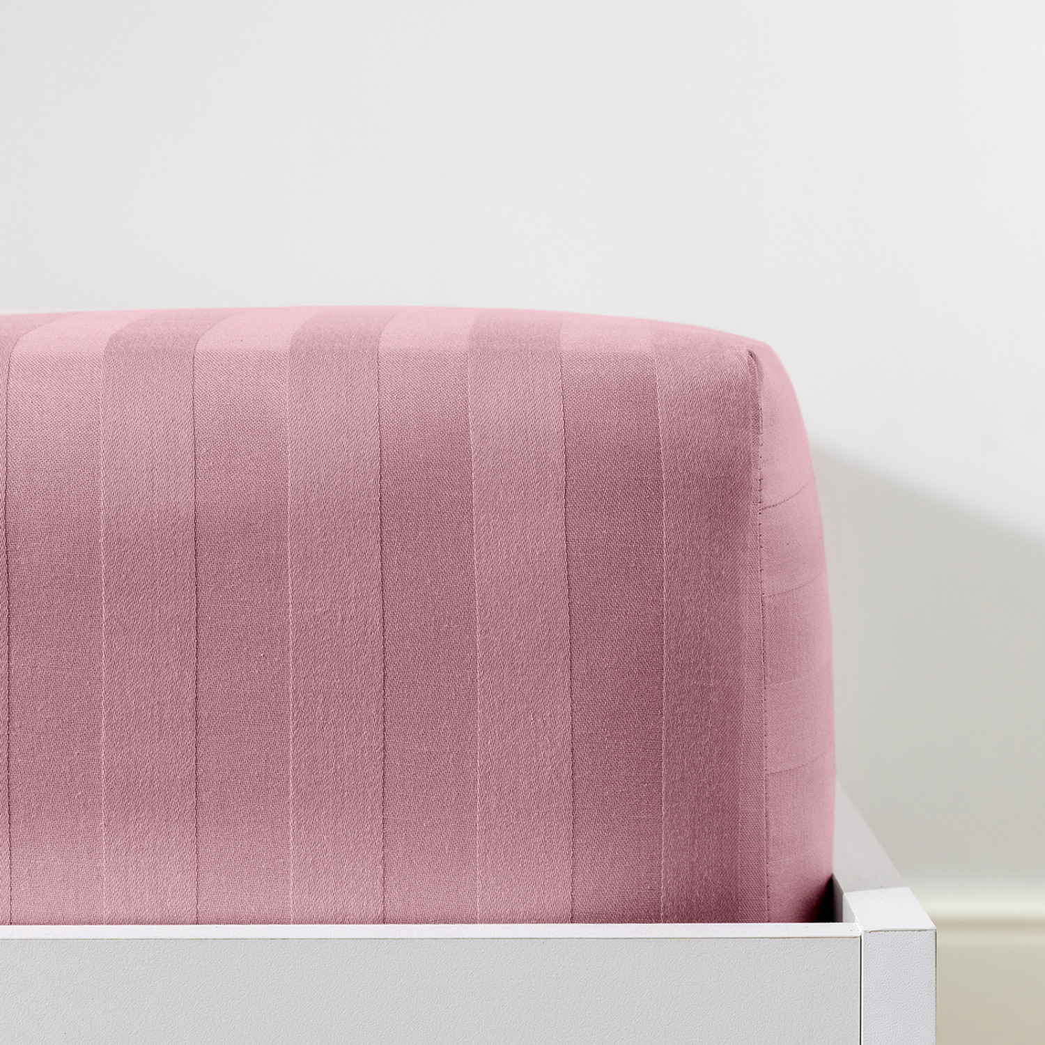 Простыня на резинке Soft pink - фото № 2