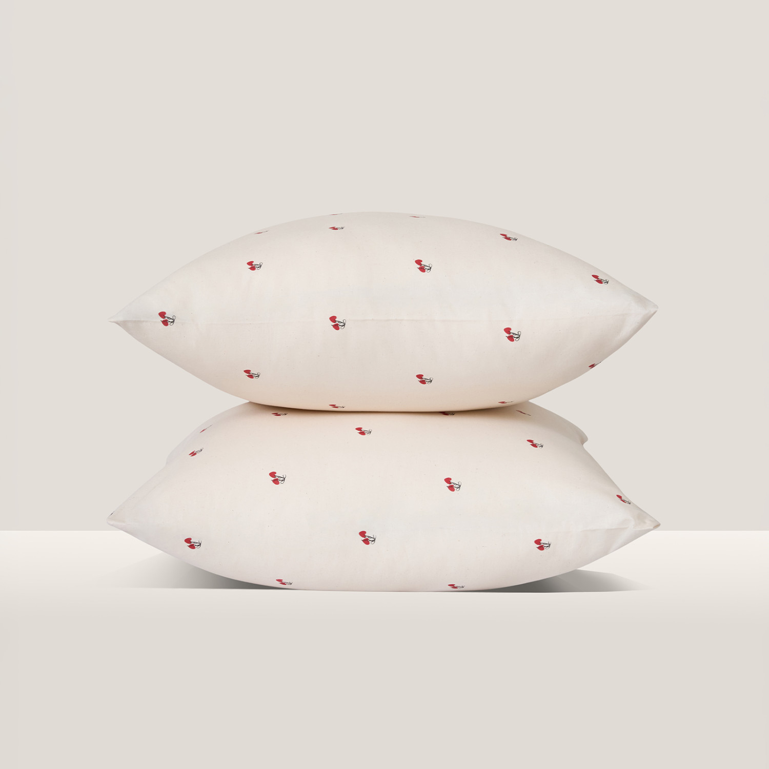 Комплект наволочек Вишневое сердце/Cherry heart - фото № 8