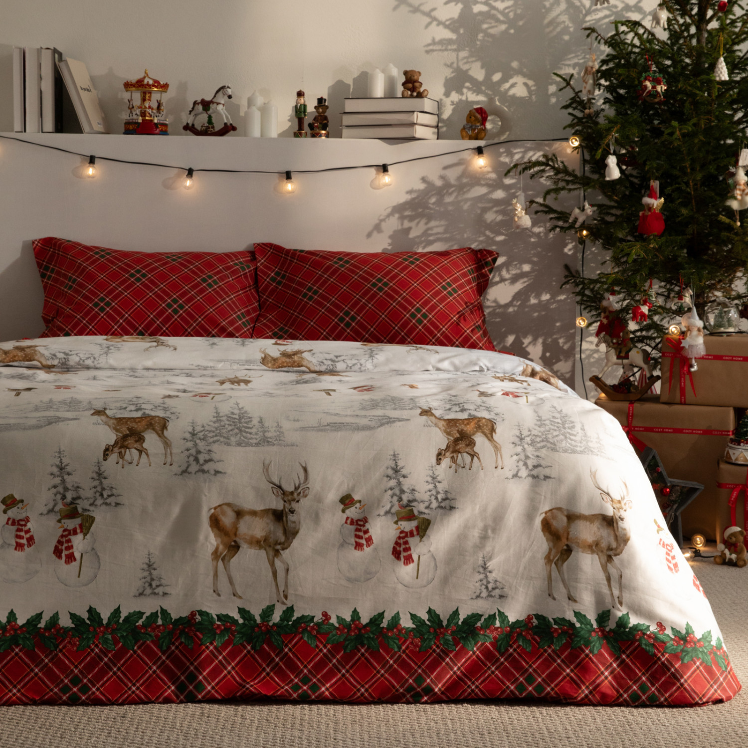 Постельное белье Country Christmas сатин