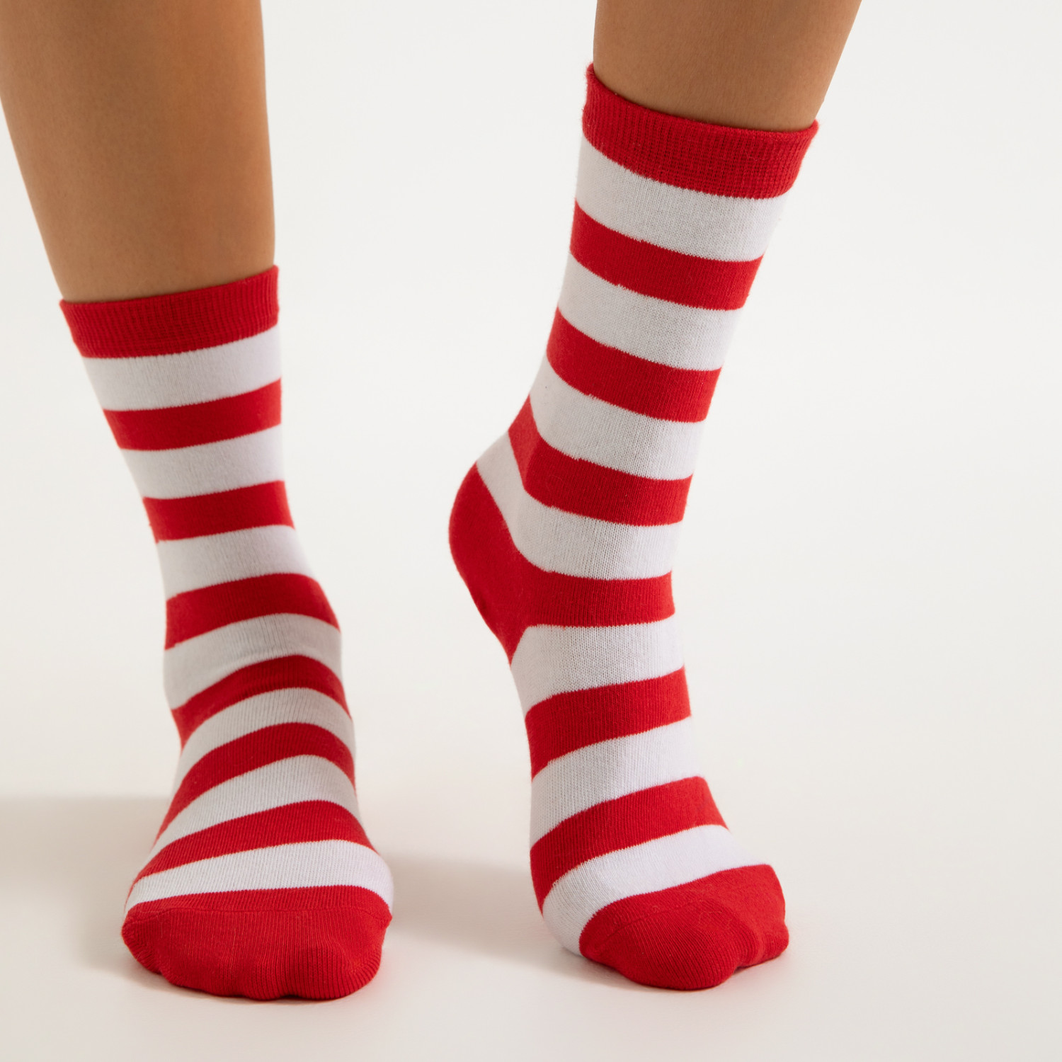 Носки Red and white, 2 пары - фото № 6