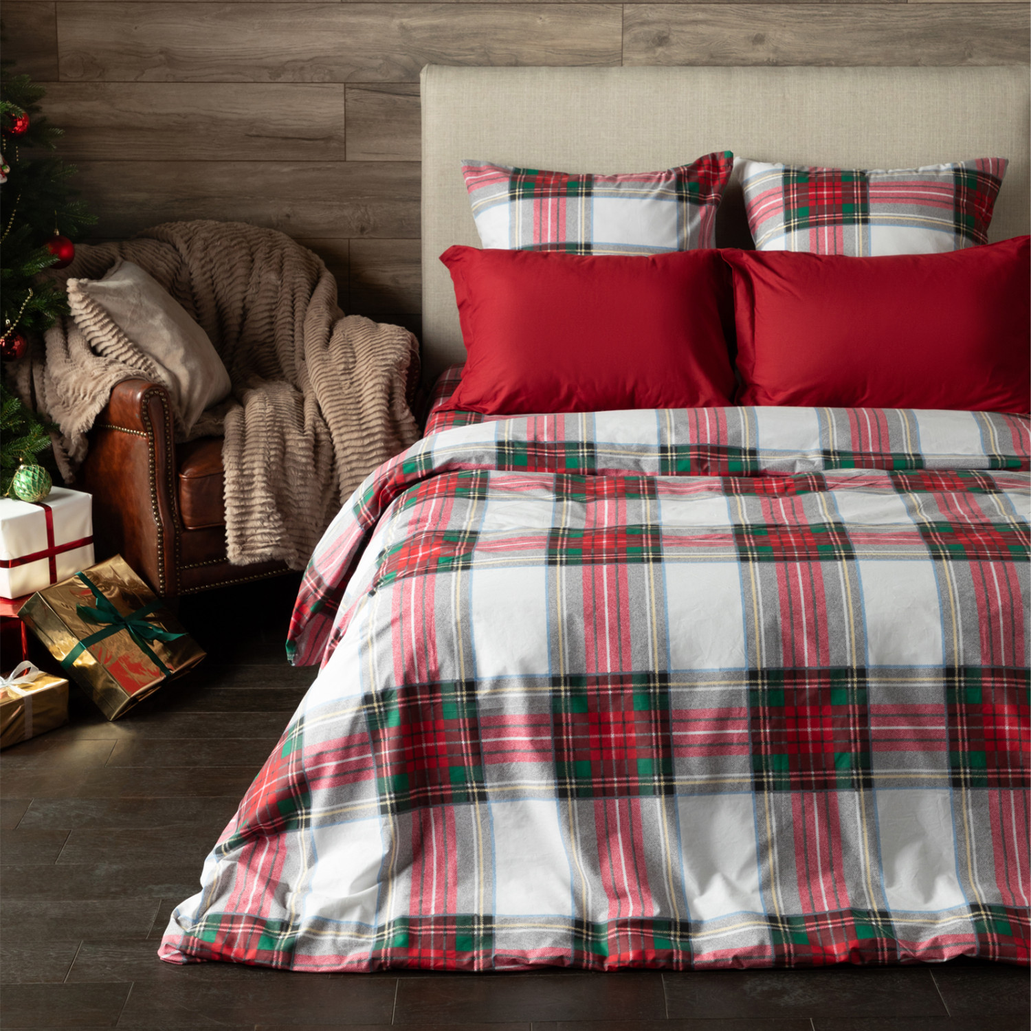 Постельное белье Winter Tartan - фото № 5