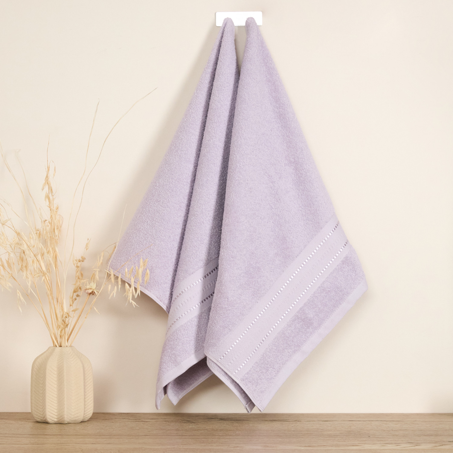 Комплект махровых полотенец Basena, глициния - фото № 5