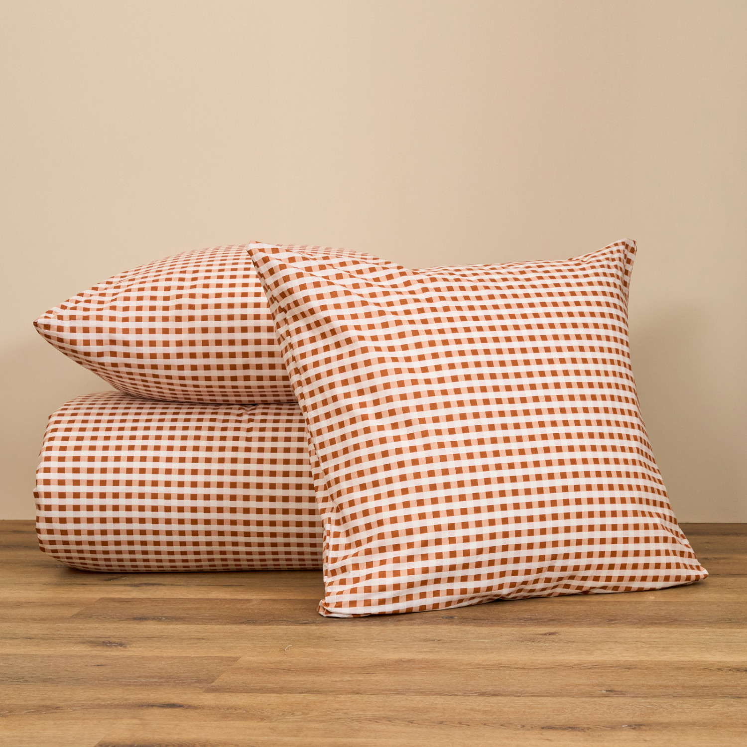 Постельное белье полукомплект Vichy, терракота - фото № 11