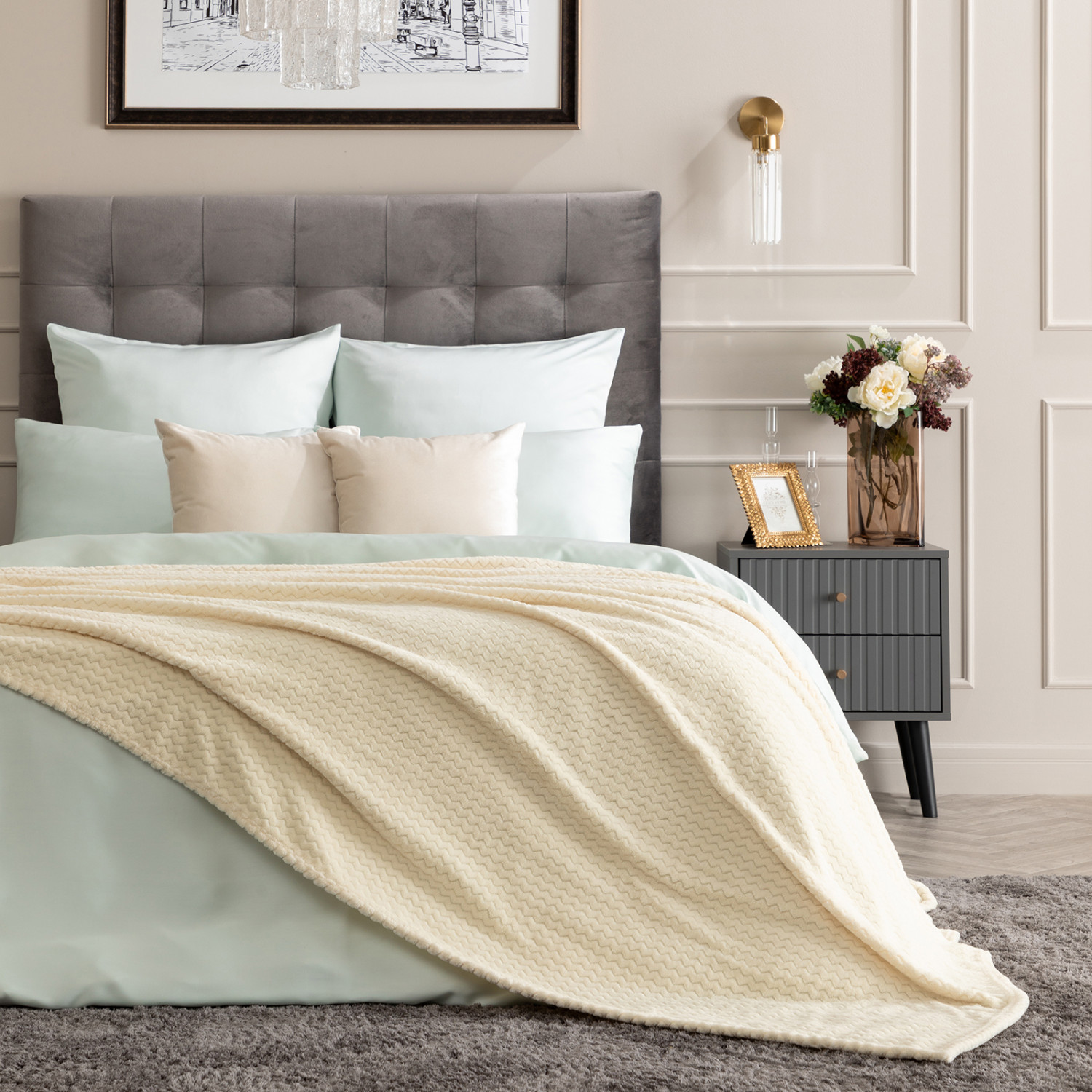 Постельное белье Pale Blue - фото № 7