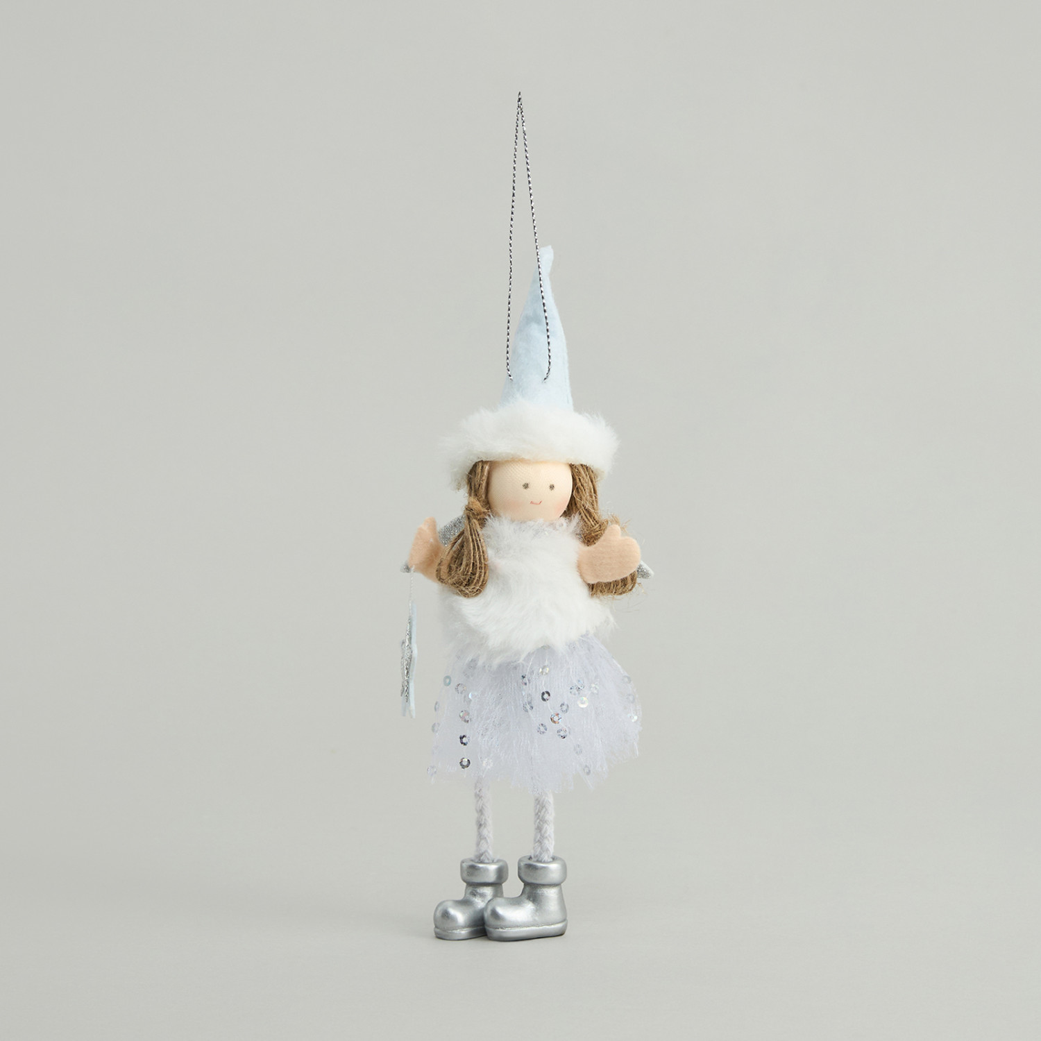 Елочная игрушка Зимняя фея/Winter Fay III - фото № 4