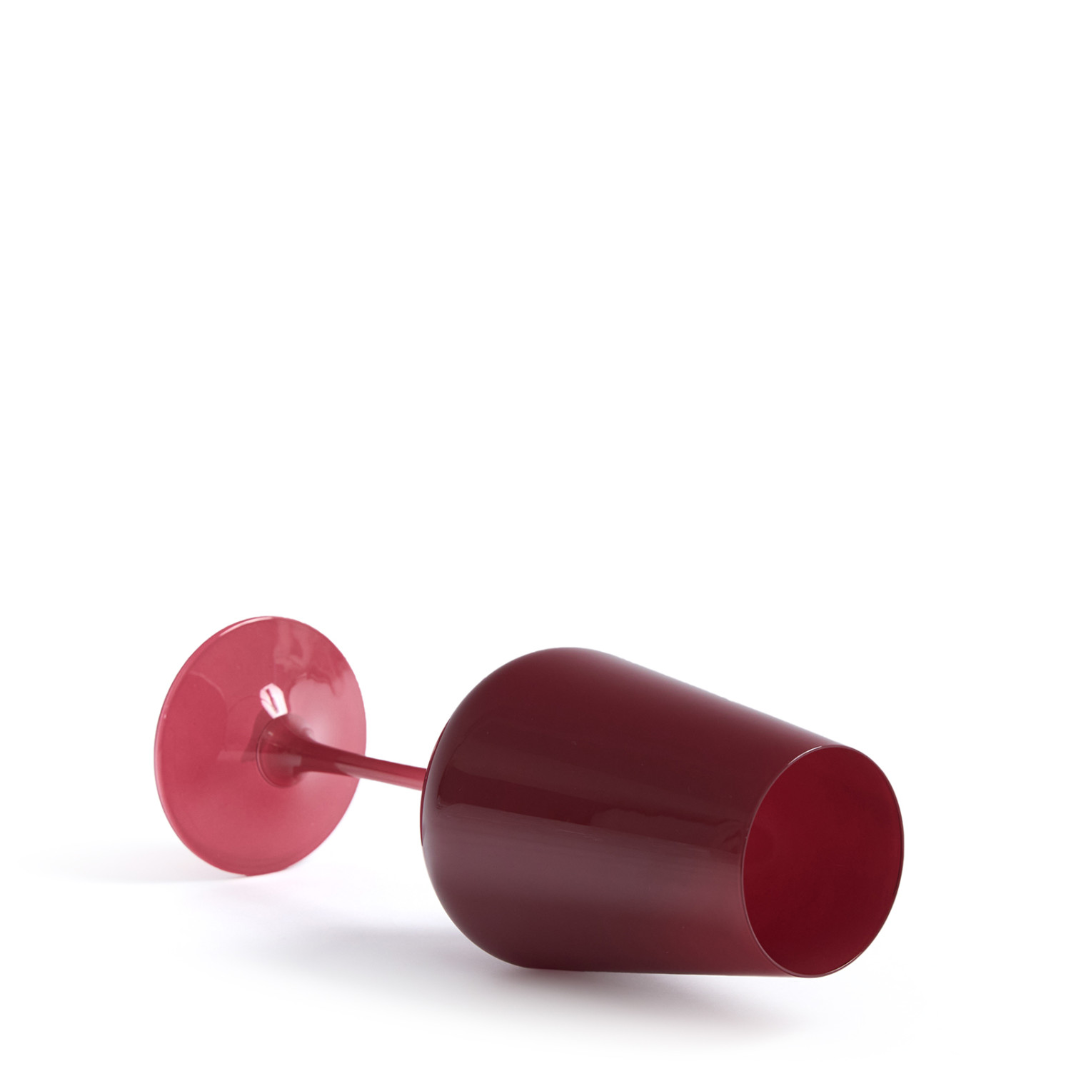 Бокал для вина Summer Raspberry, красный - фото № 7