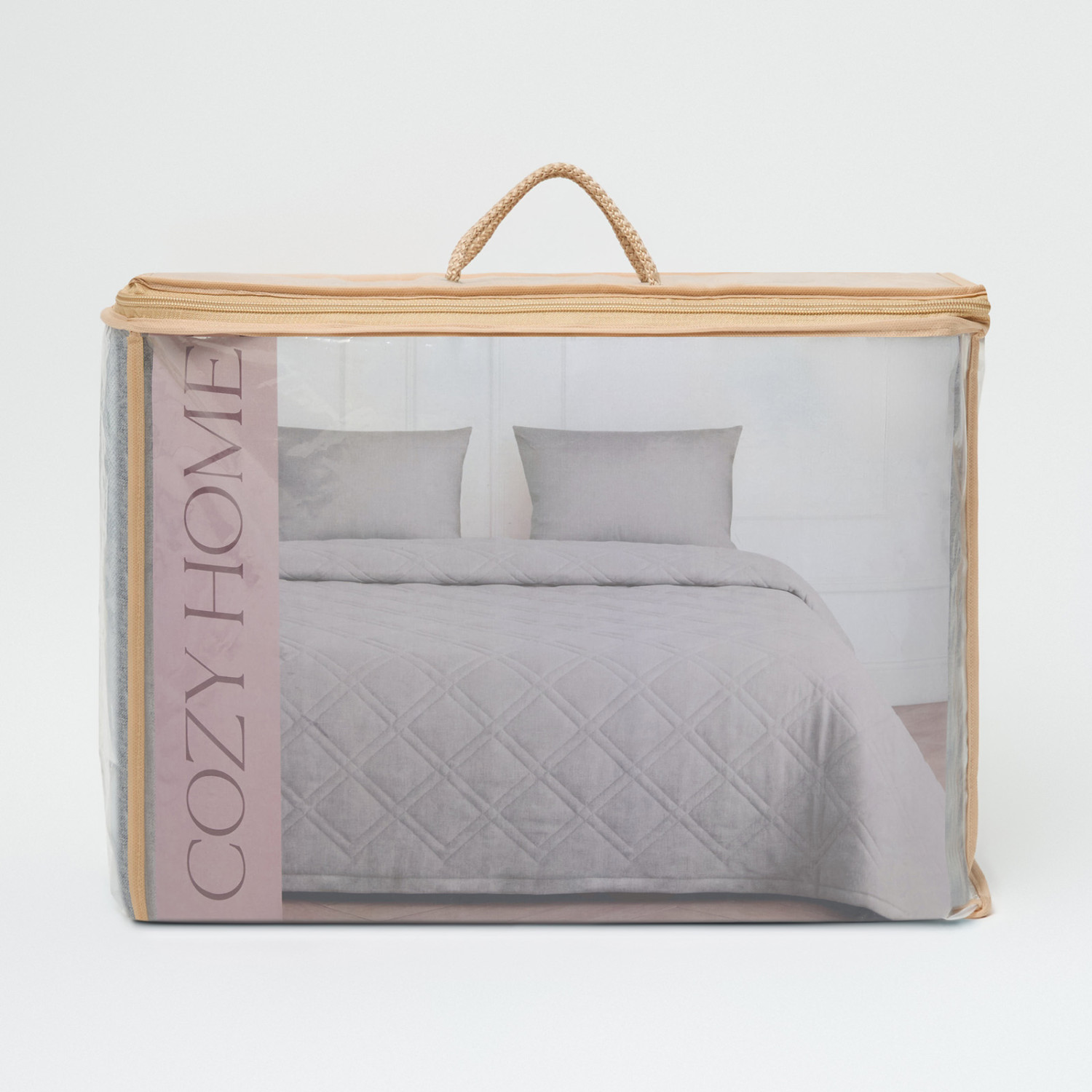 Покрывало Римская/Romana, серое - фото № 10