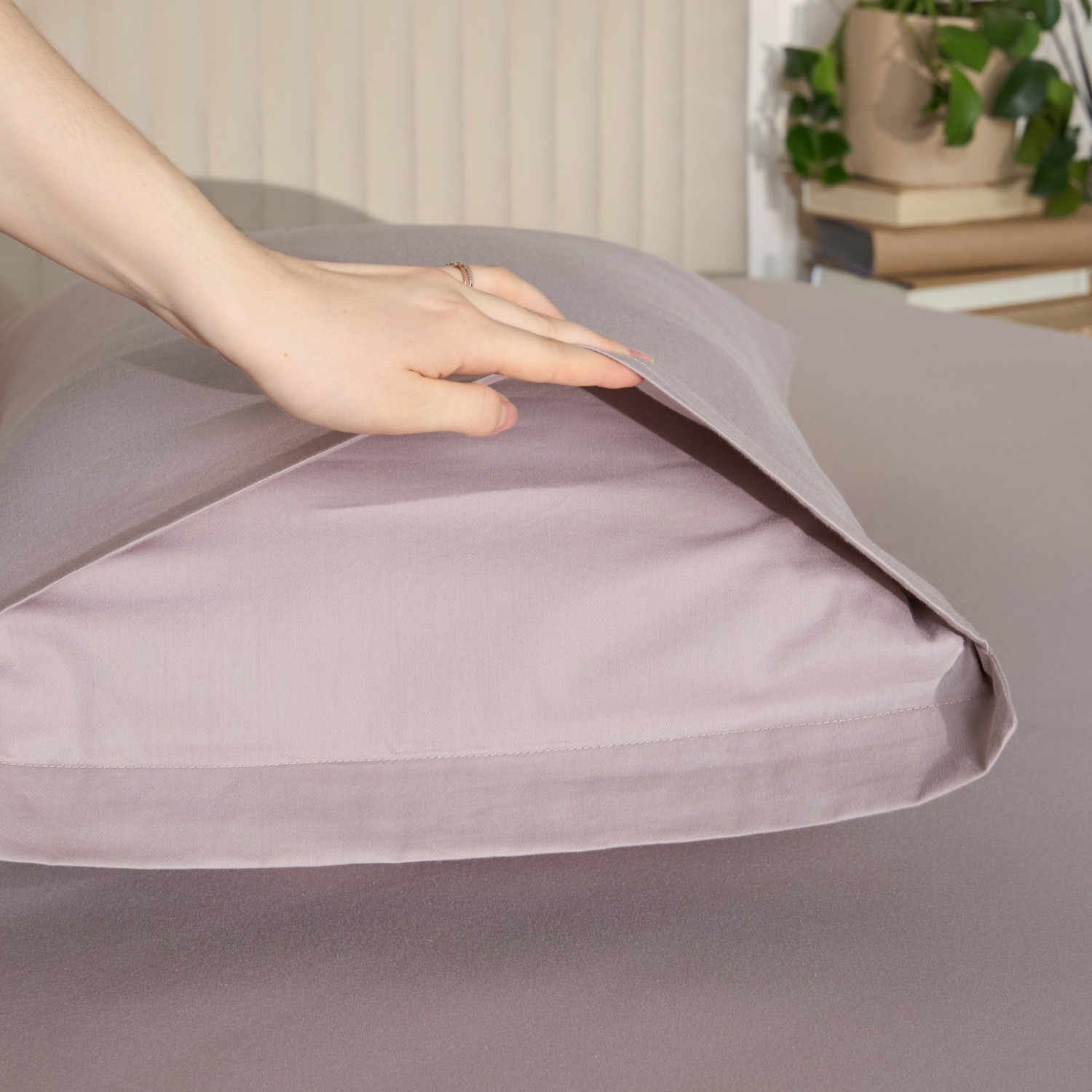 Постельное белье Кварц, 4 наволочки - фото № 11