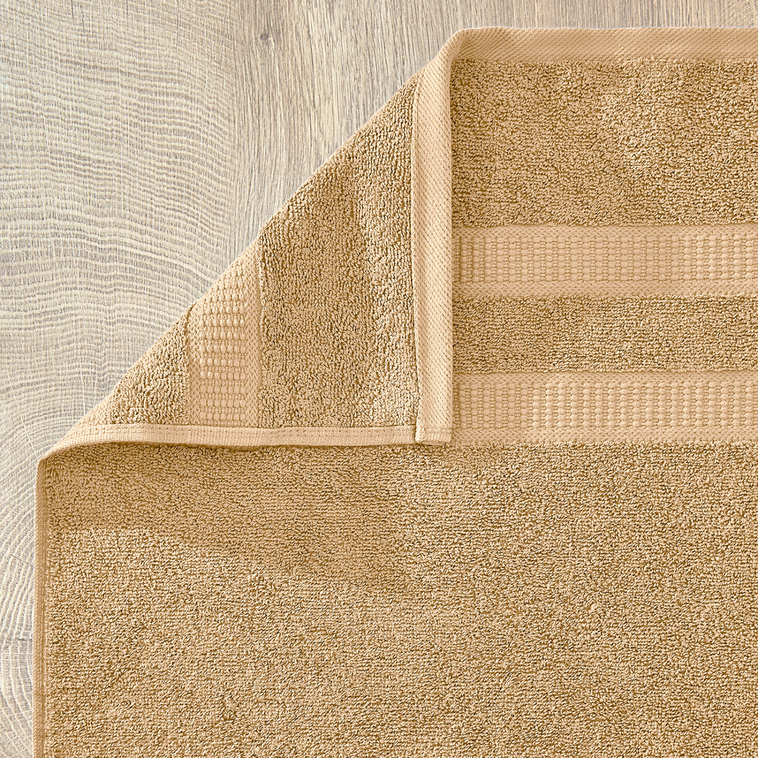 Полотенце махровое Беттин/Bettino, бежевое - фото № 5