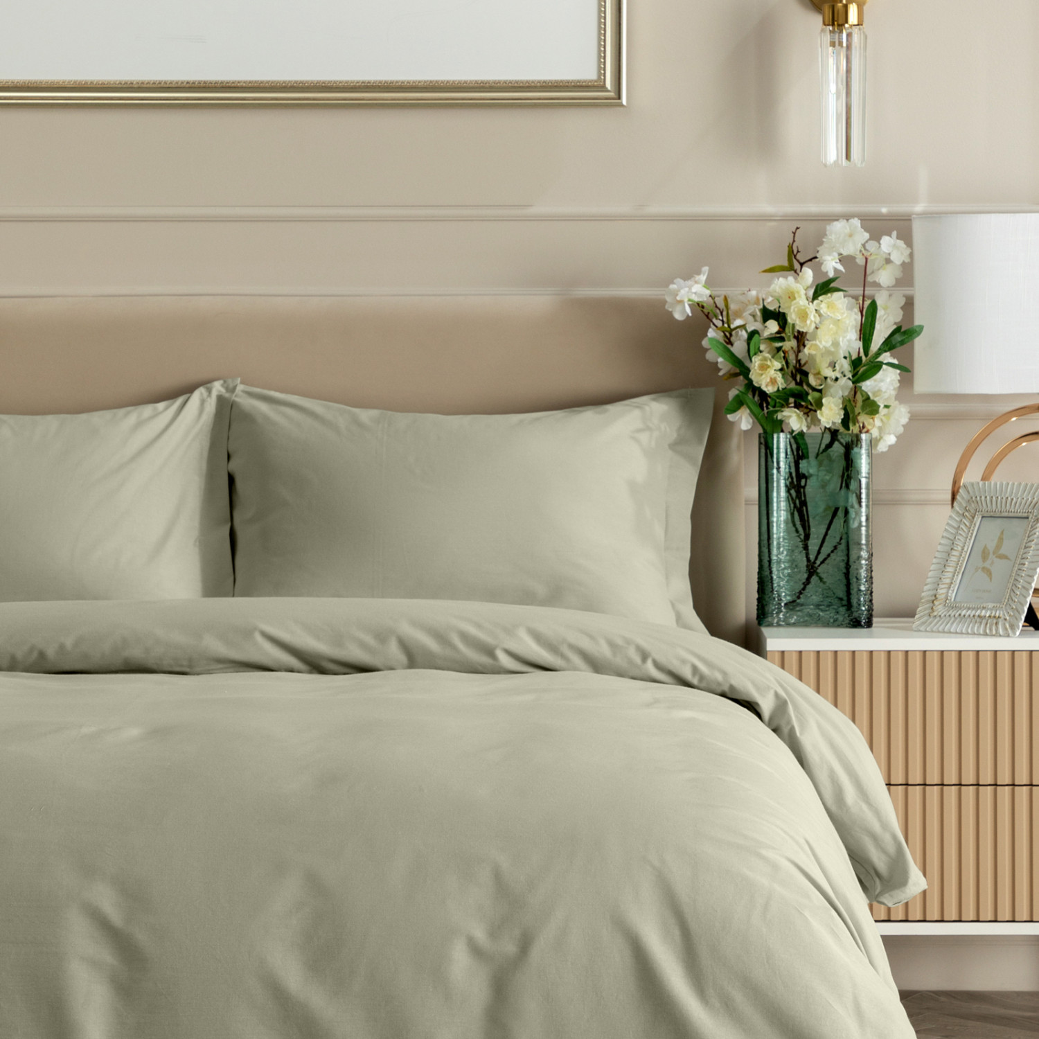 Постельное белье Light olive - фото № 6