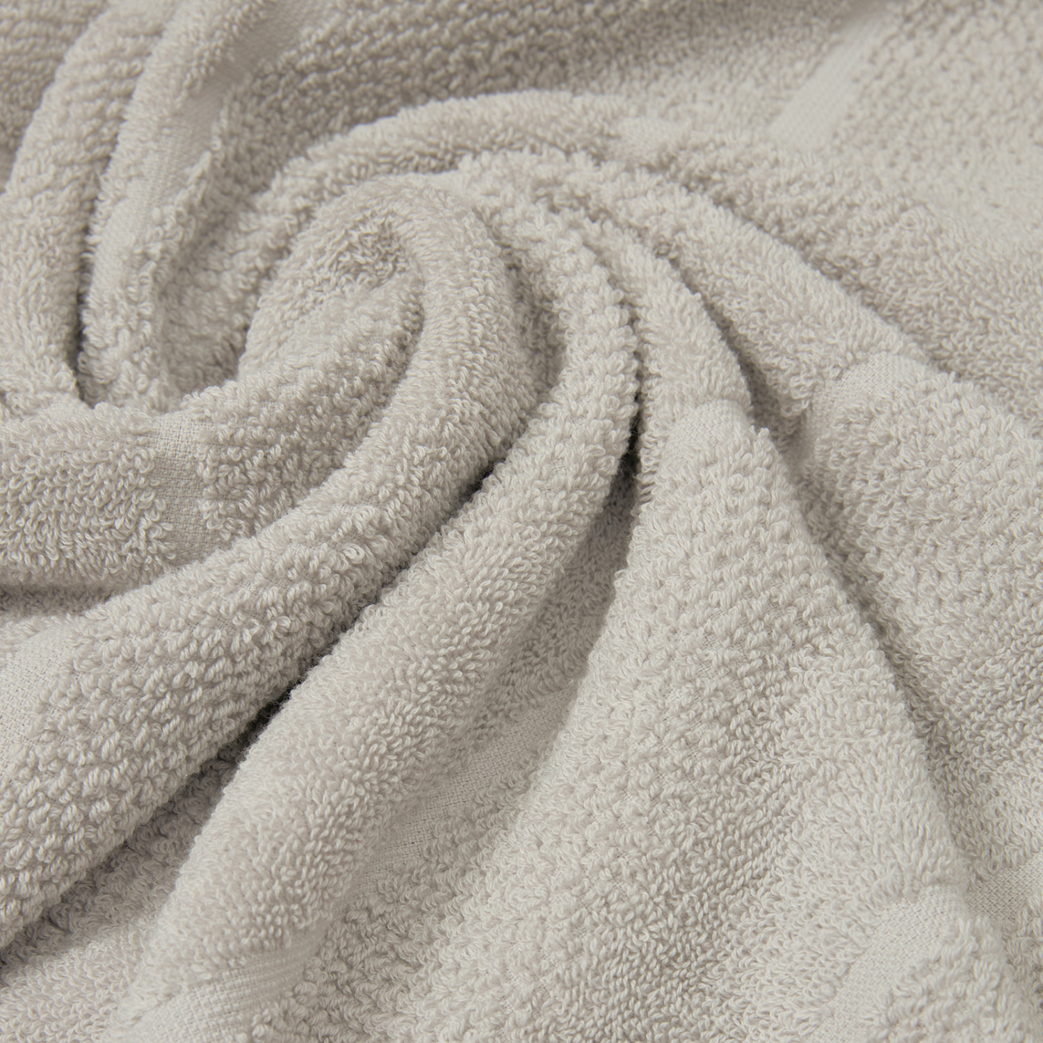 Полотенце махровое Волна/Ondulato, серое - фото № 2