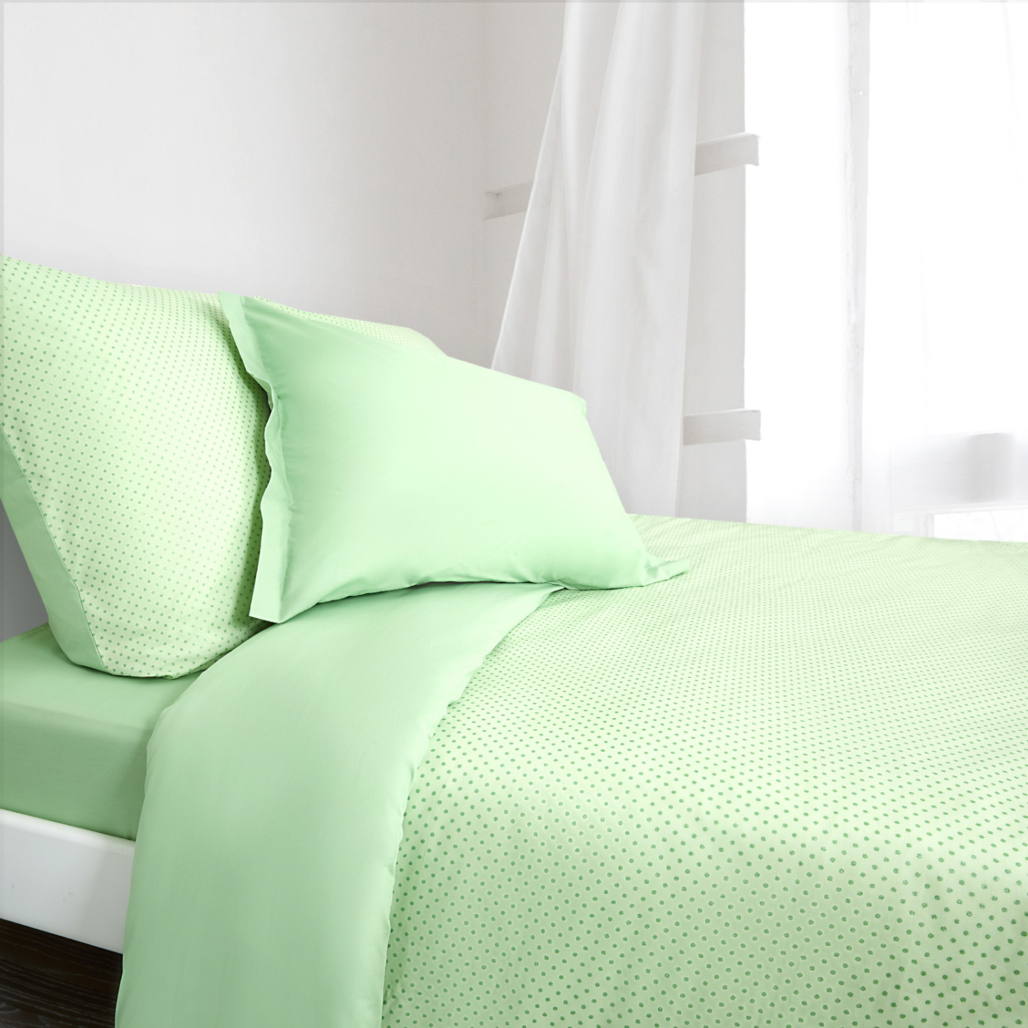 Постельное бельё Nile Green - фото № 4