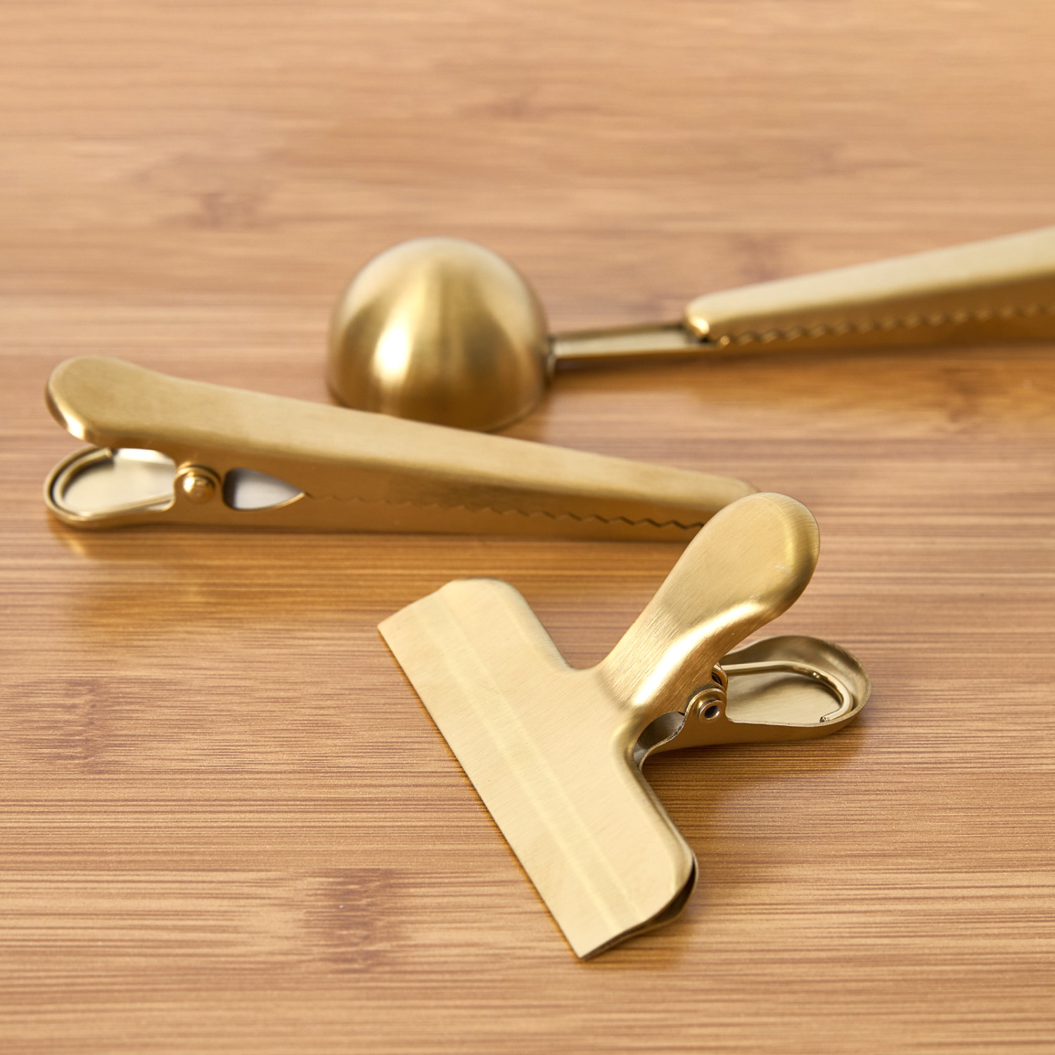 Набор зажимов для заваривания чая Gold Collection - фото № 2