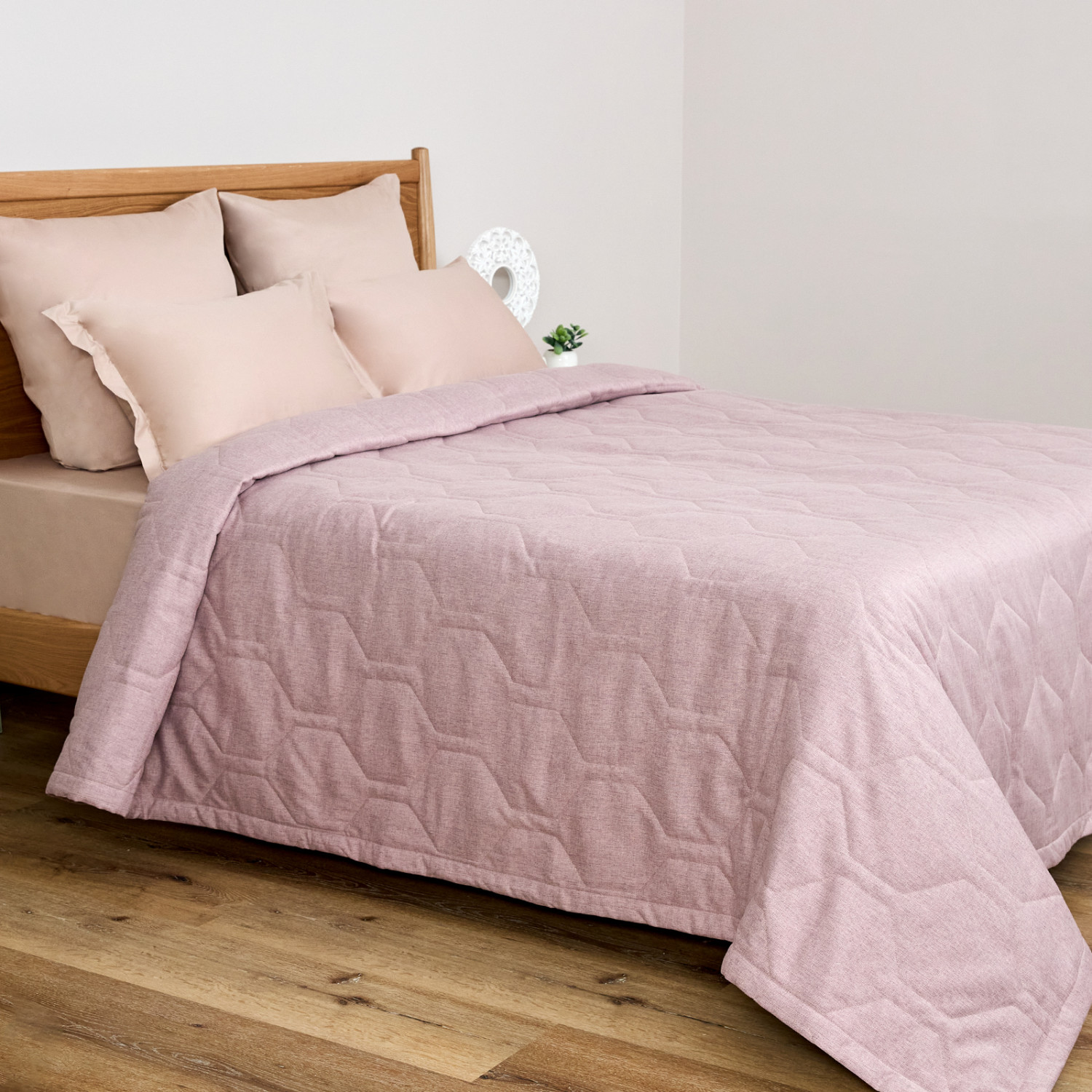 Покрывало Tela, розовое