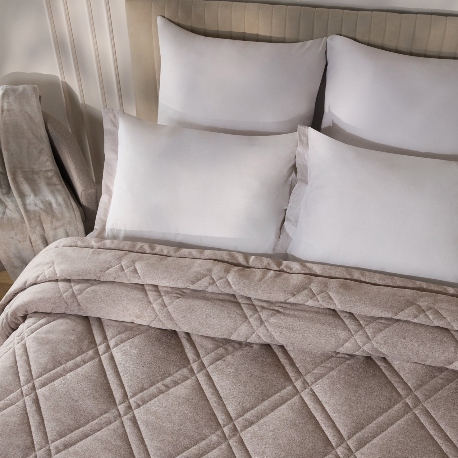 Покрывало Римская/Romana, какао - фото № 2