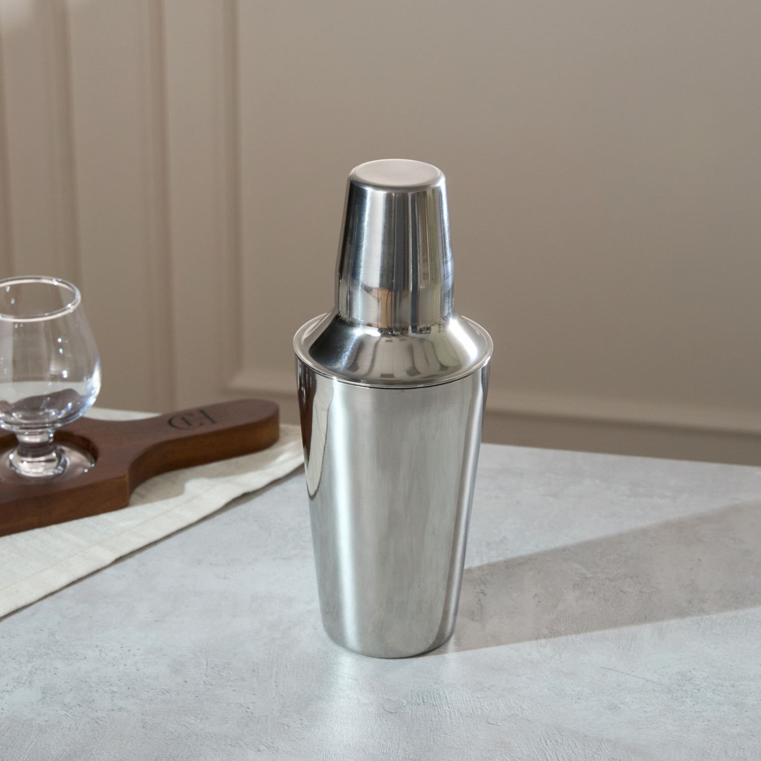 Шейкер коктейльный Tempesta, серебро - фото № 2