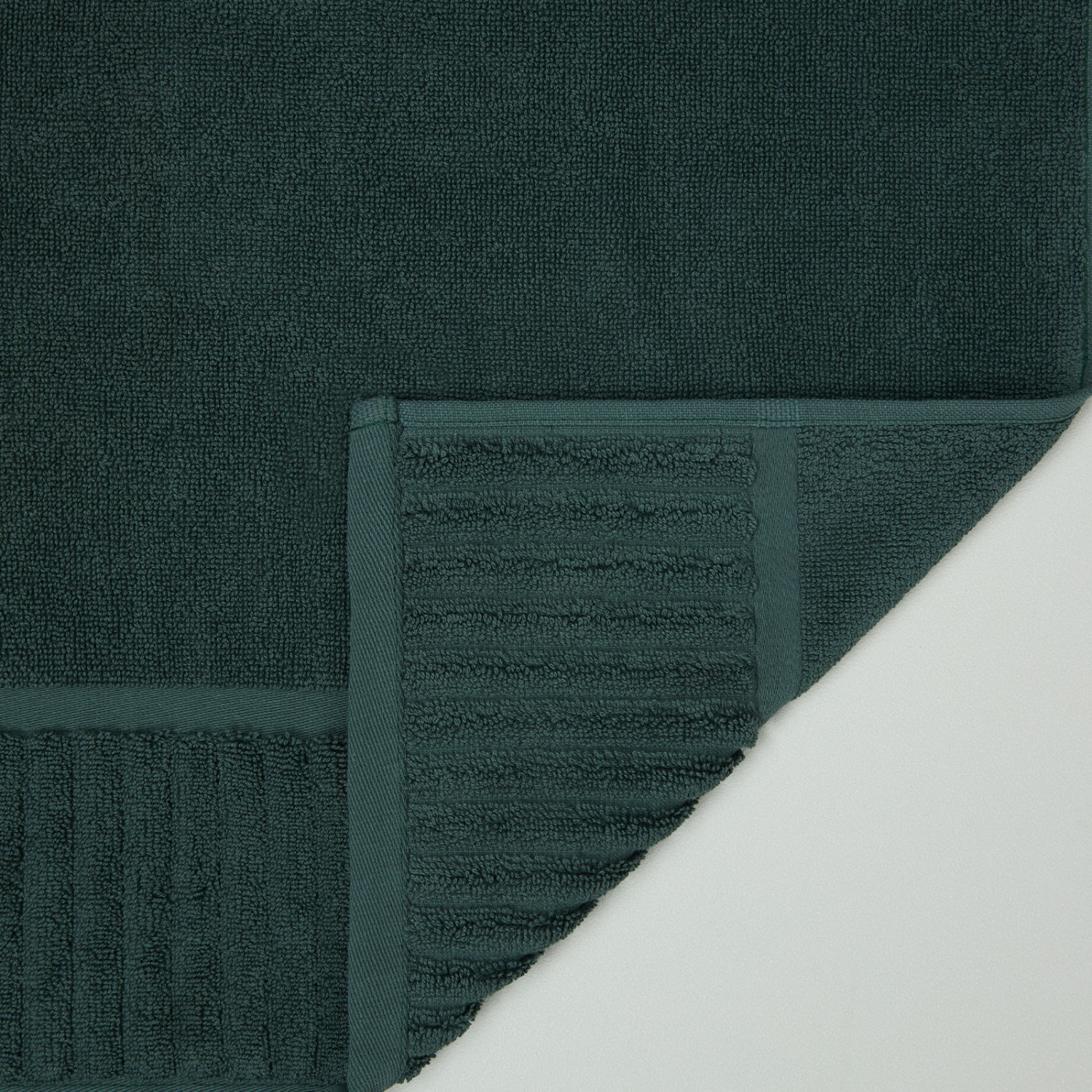 Полотенце махровое Asterio, зеленое - фото № 4