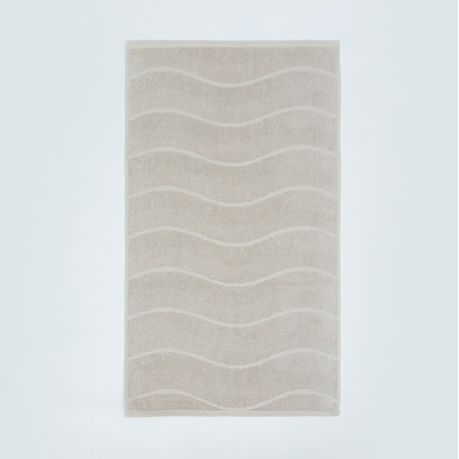 Полотенце махровое Волна/Ondulato, серое