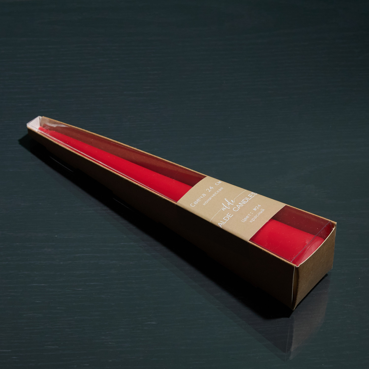 Свеча Поместье/Estate, красная - фото № 7