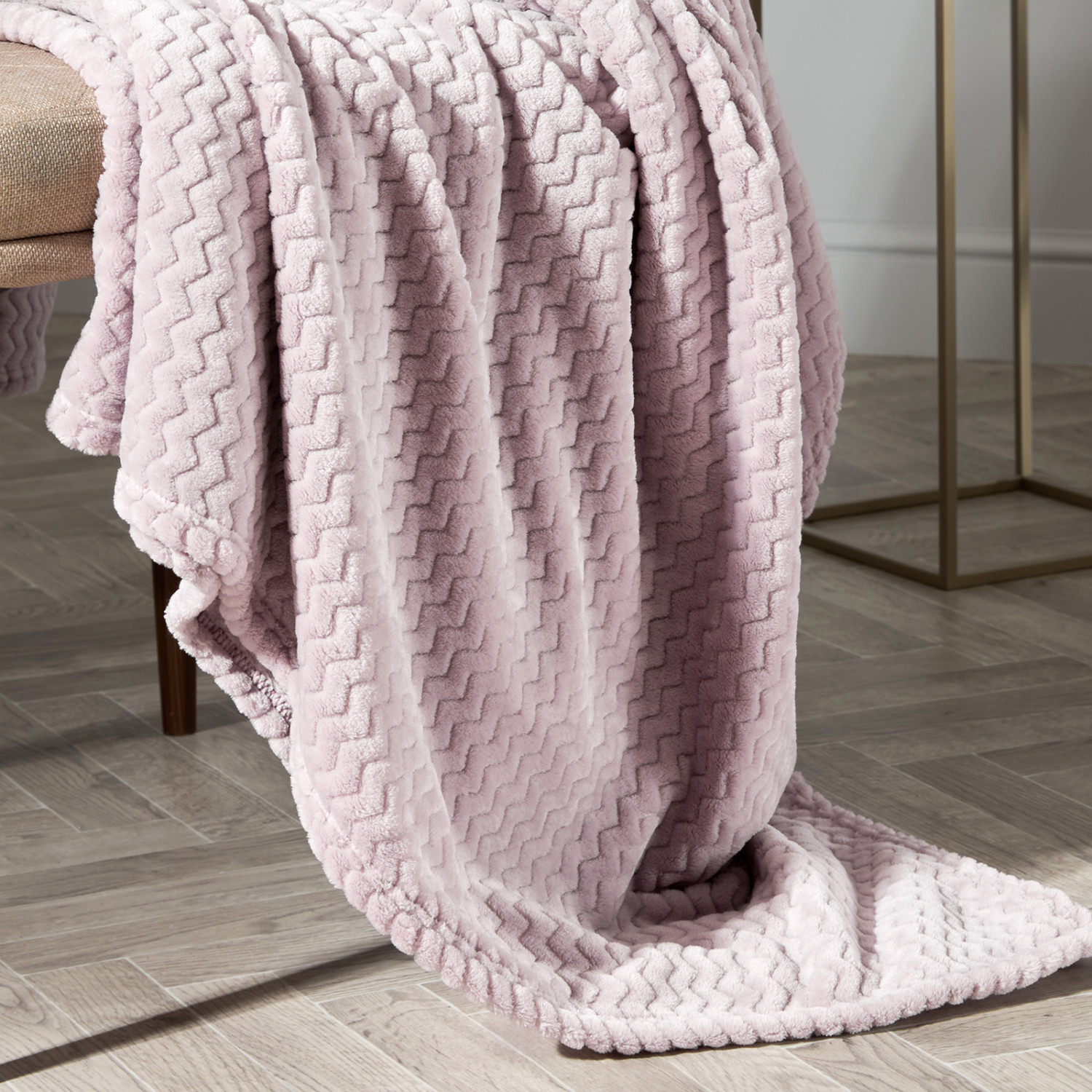 Плед Wiggly, сирень - фото № 2