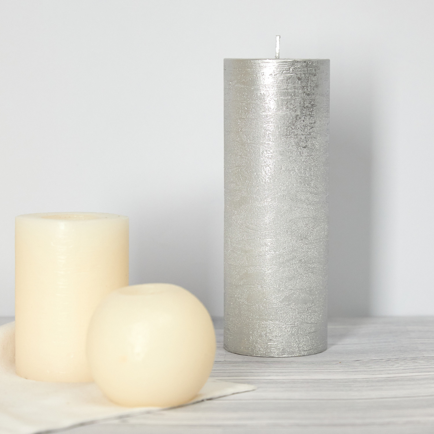 Свеча Пламя серебра/Fiamma Silver классическая I - фото № 2